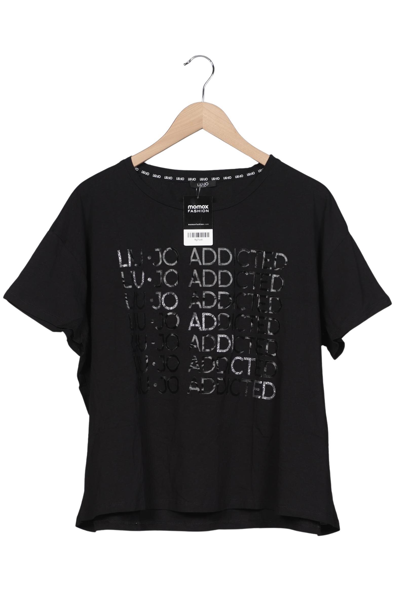 

LIU JO Damen T-Shirt, schwarz, Gr. 36