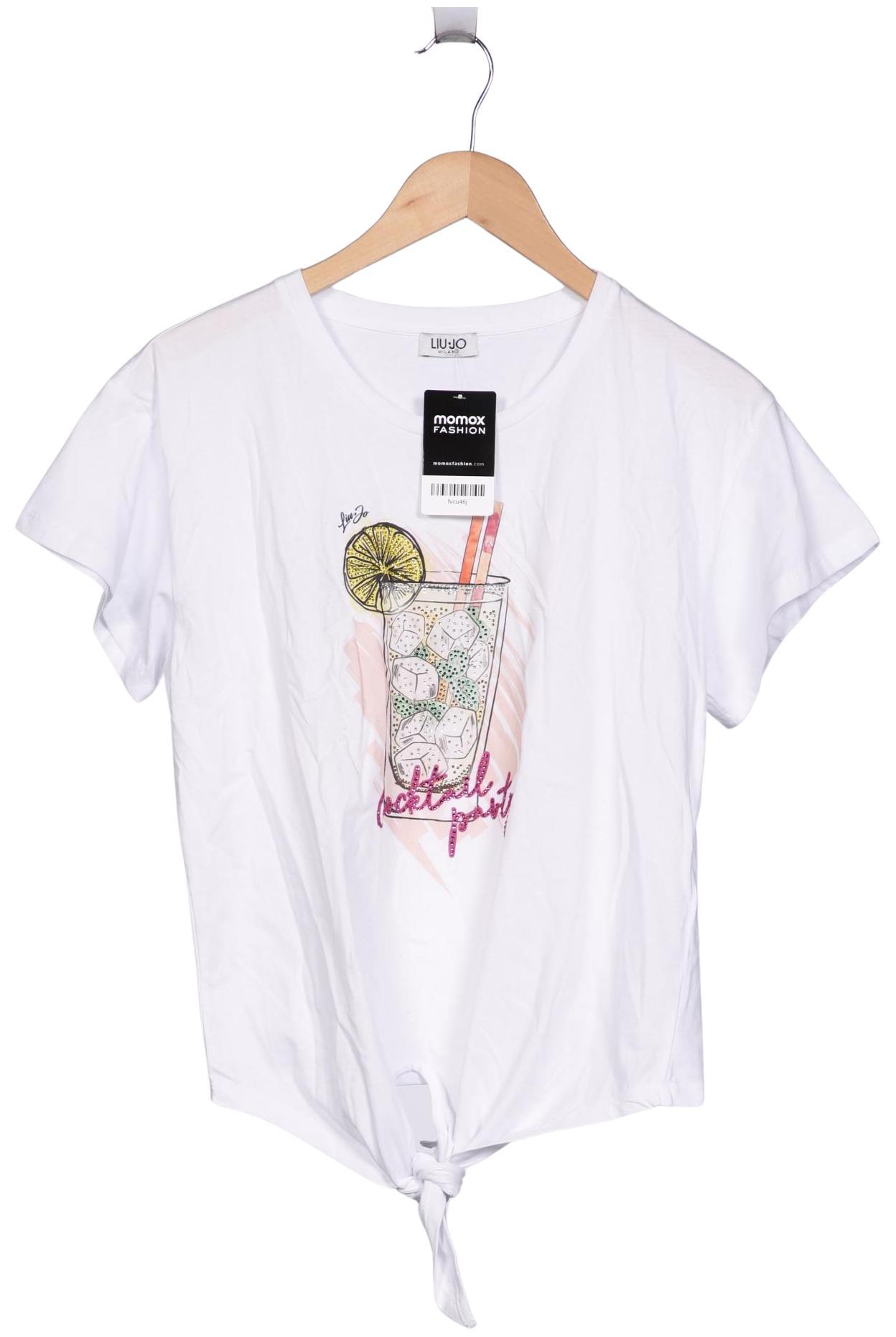 

LIU JO Damen T-Shirt, weiß, Gr. 38
