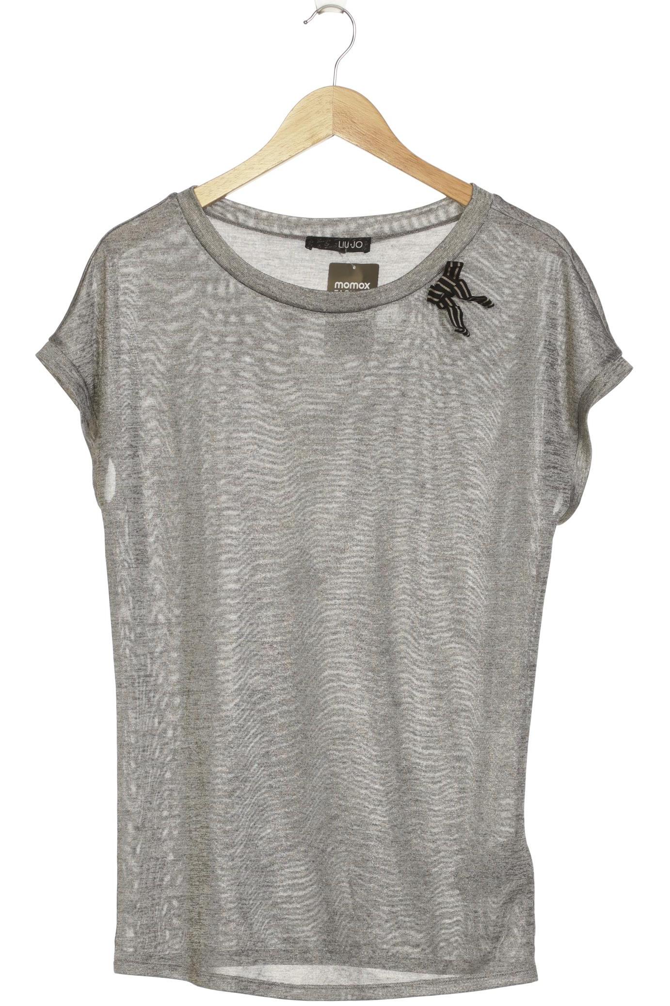 

LIU JO Damen T-Shirt, grau, Gr. 42