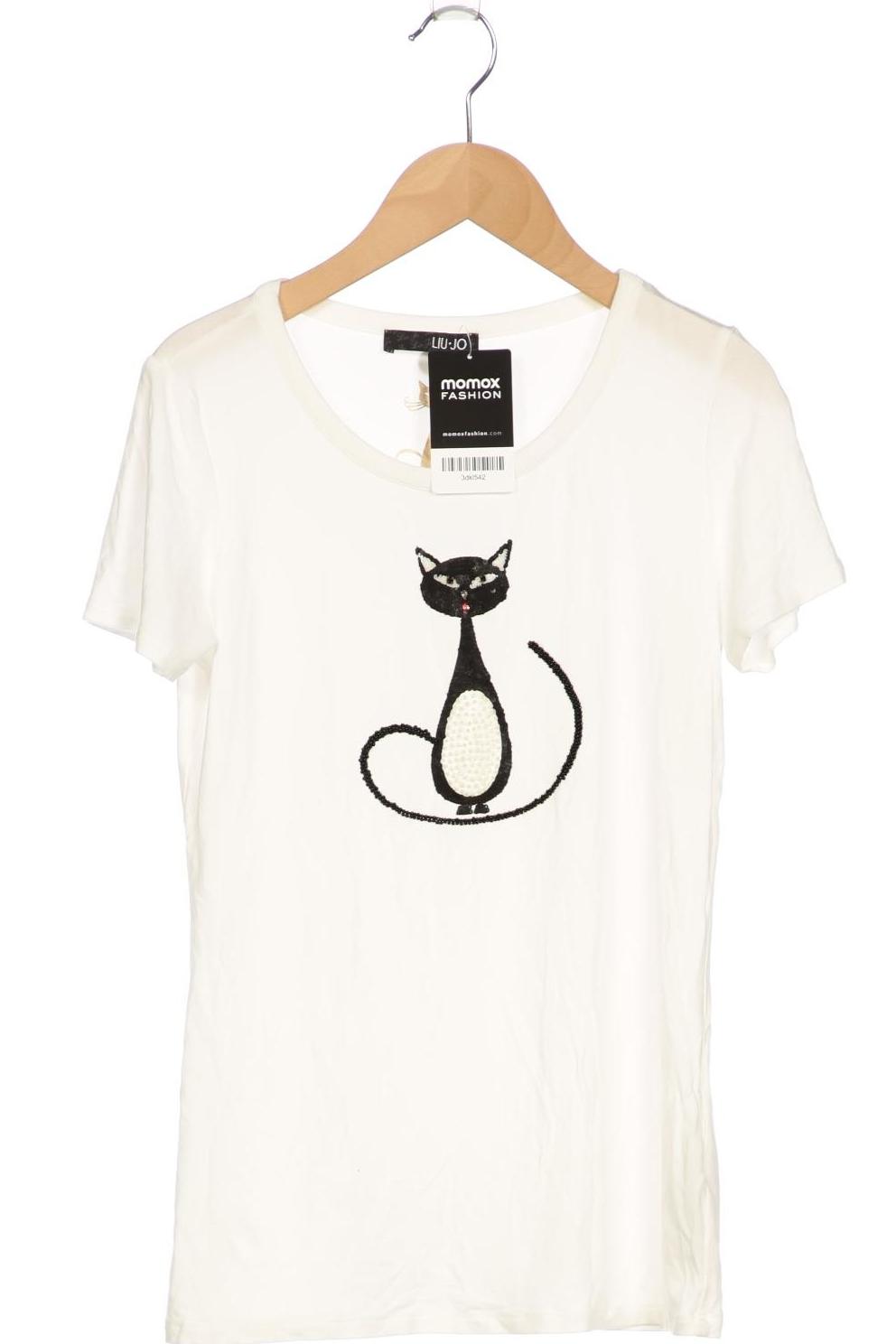 

LIU JO Damen T-Shirt, weiß, Gr. 42