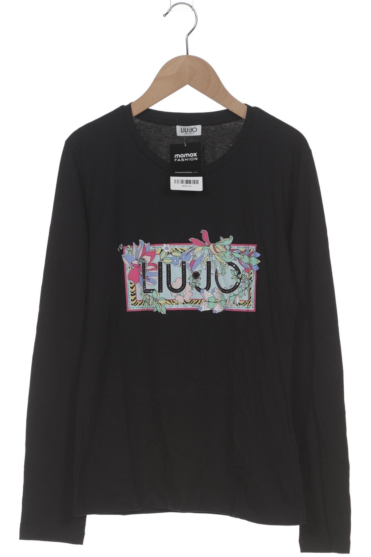 

LIU JO Damen Langarmshirt, schwarz, Gr. 38