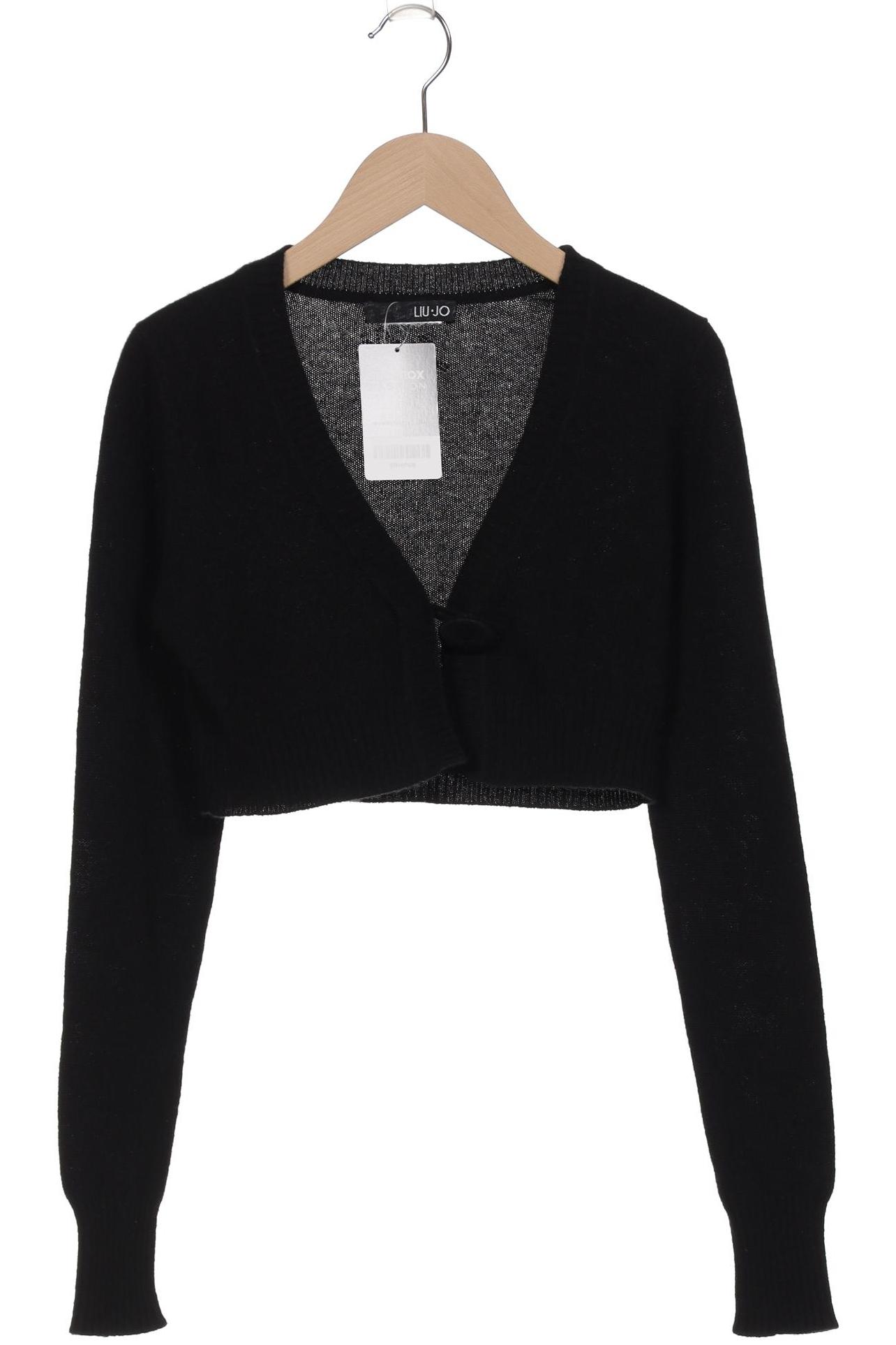 

LIU JO Damen Strickjacke, schwarz, Gr. 36