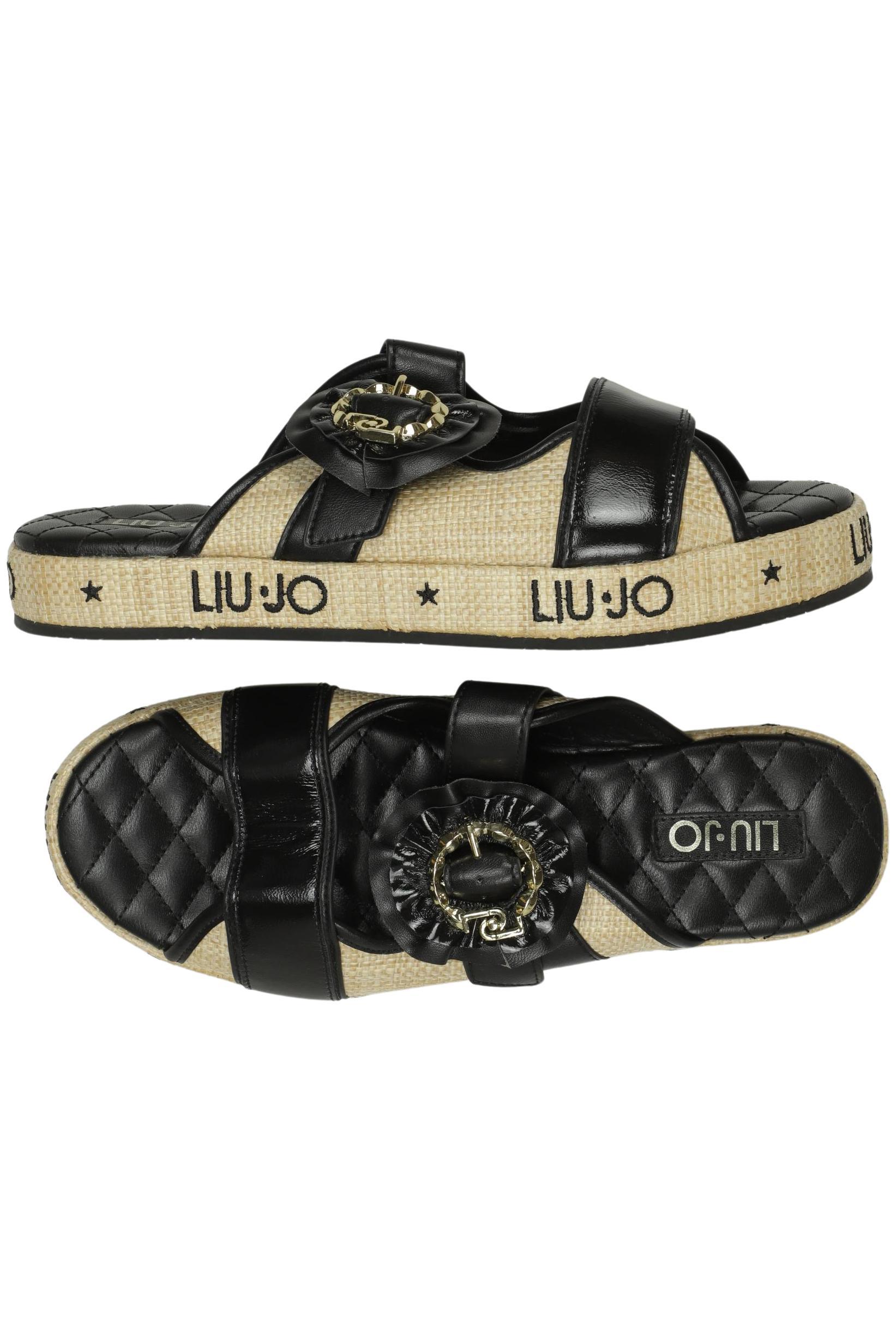 

LIU JO Damen Sandale, schwarz, Gr. 40