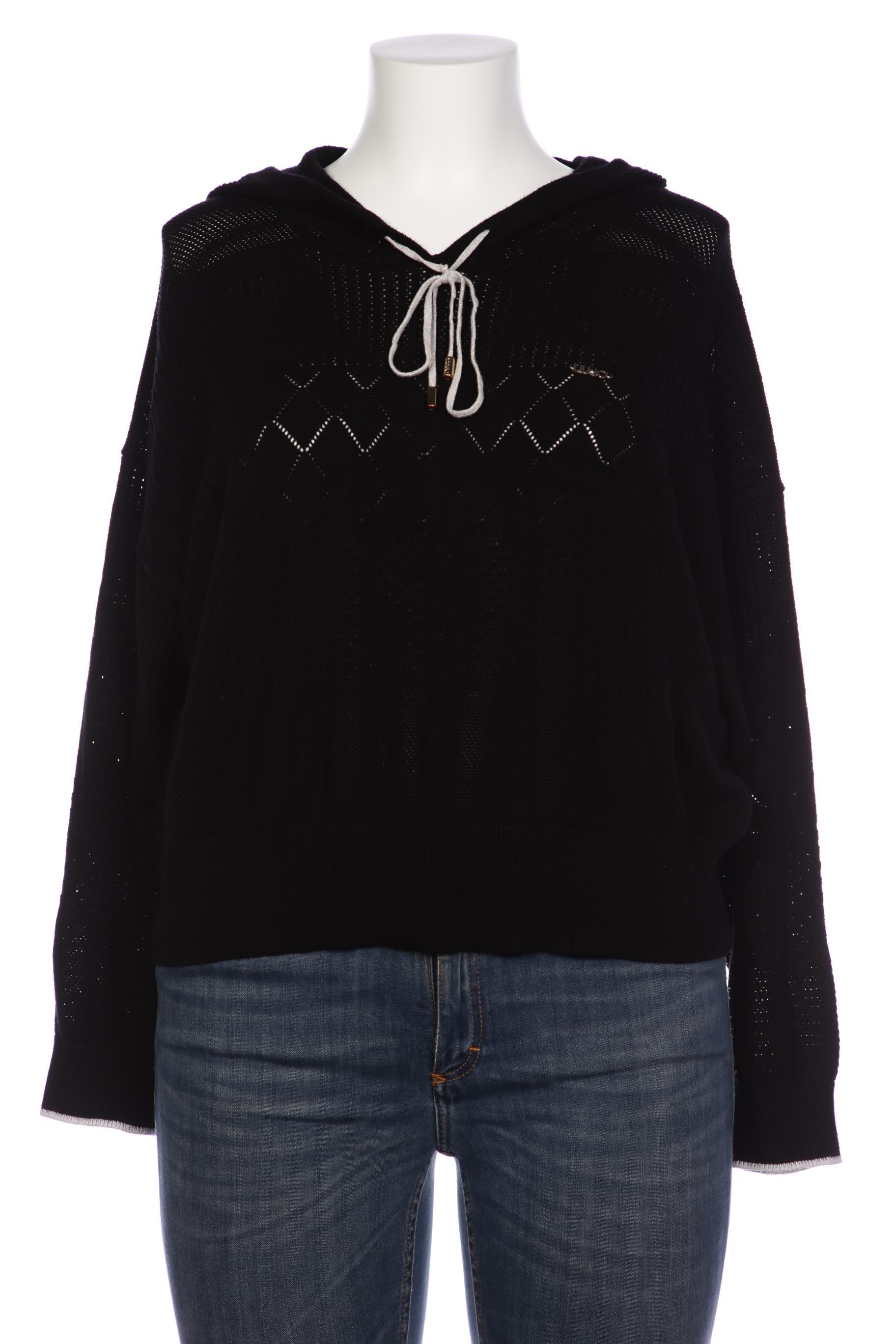 

LIU JO Damen Kapuzenpullover, schwarz, Gr. 46