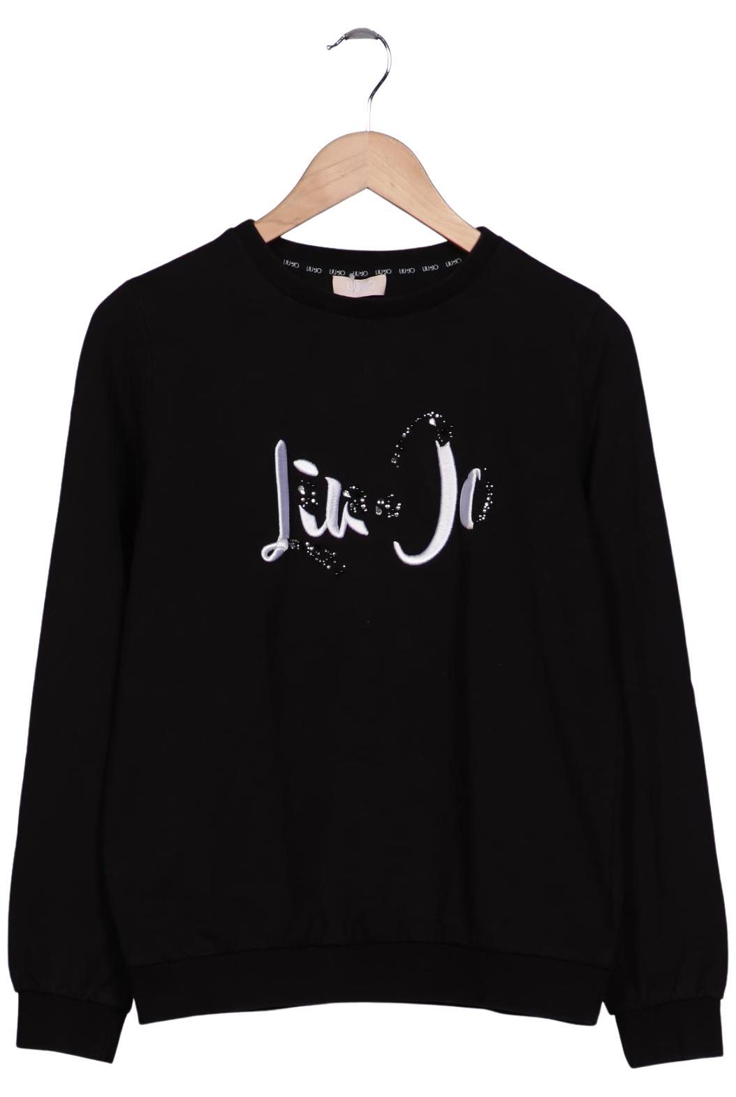 

LIU JO Damen Sweatshirt, schwarz, Gr. 38