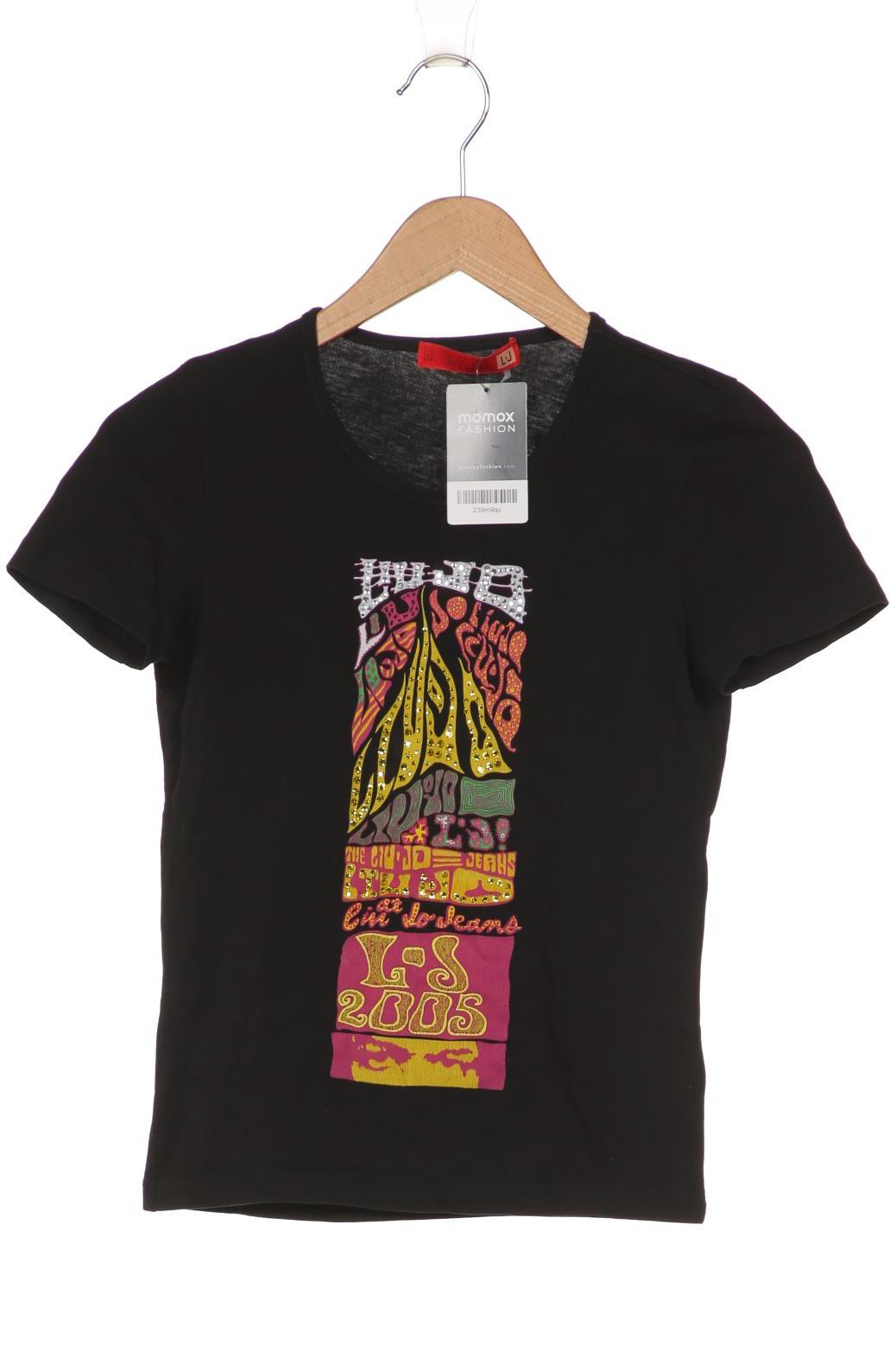 

LIU JO Damen T-Shirt, schwarz, Gr. 38