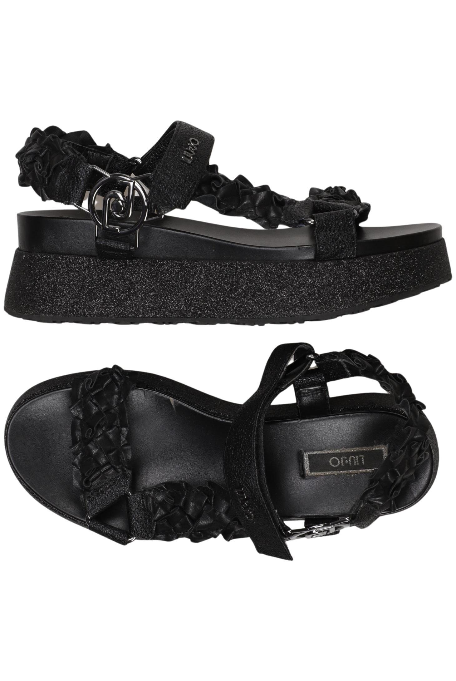 

LIU JO Damen Sandale, schwarz, Gr. 38