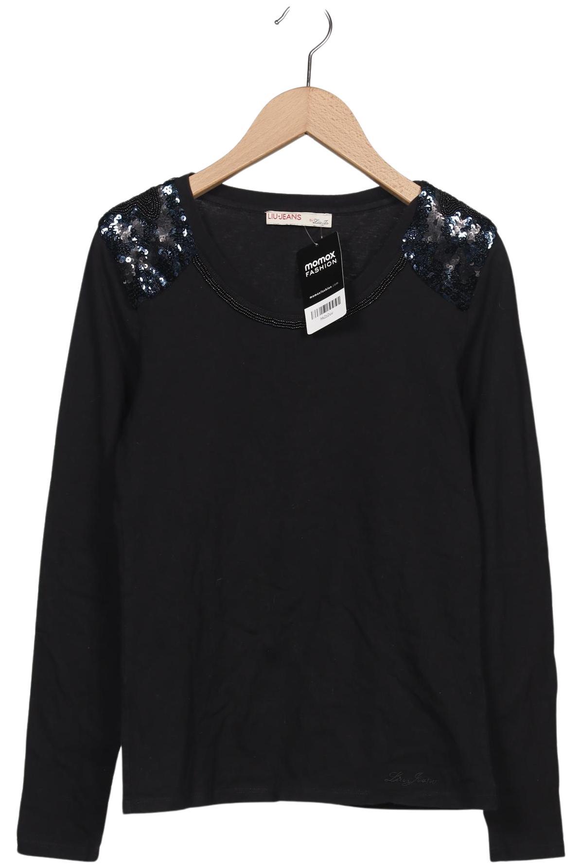 

LIU JO Damen Langarmshirt, schwarz, Gr. 36