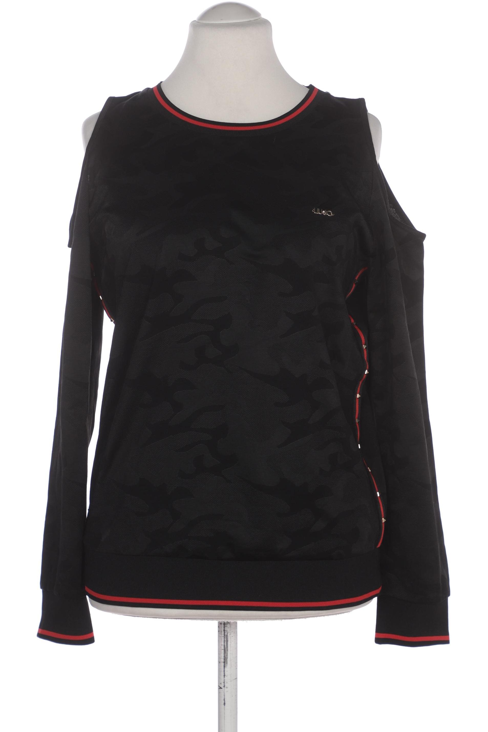 

LIU JO Damen Sweatshirt, schwarz, Gr. 42
