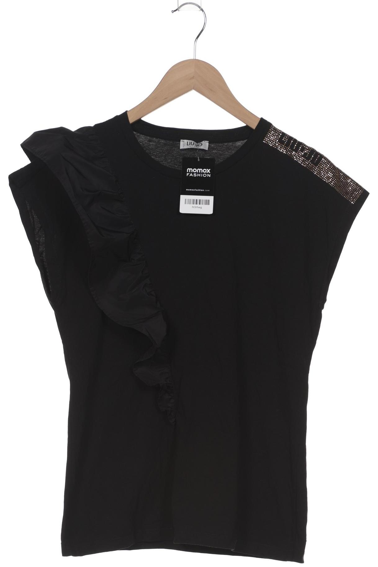 

LIU JO Damen T-Shirt, schwarz, Gr. 38