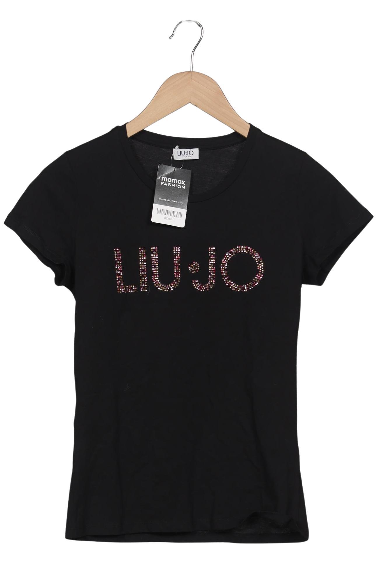 

LIU JO Damen T-Shirt, schwarz, Gr. 36