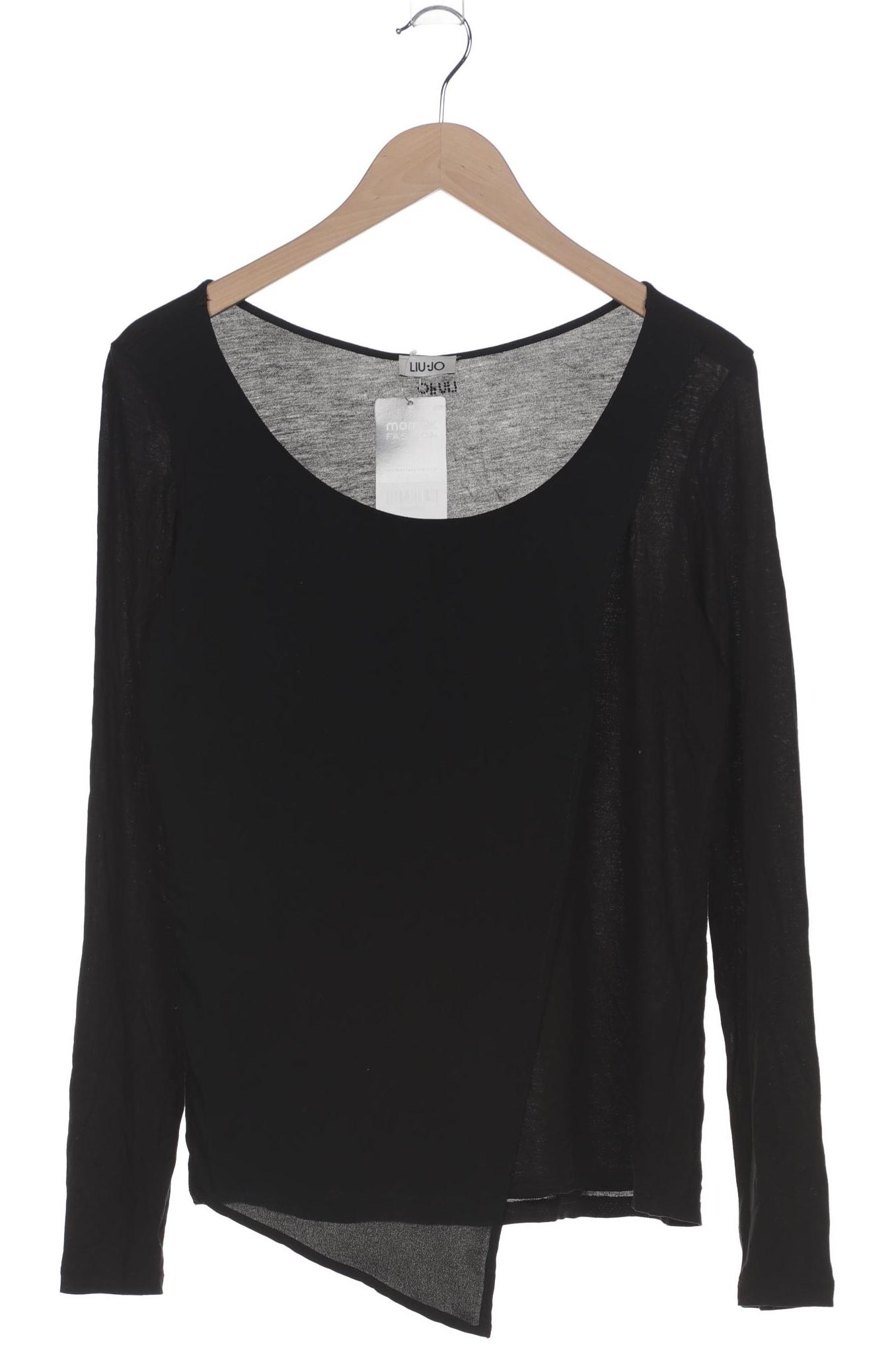 

LIU JO Damen Langarmshirt, schwarz, Gr. 38