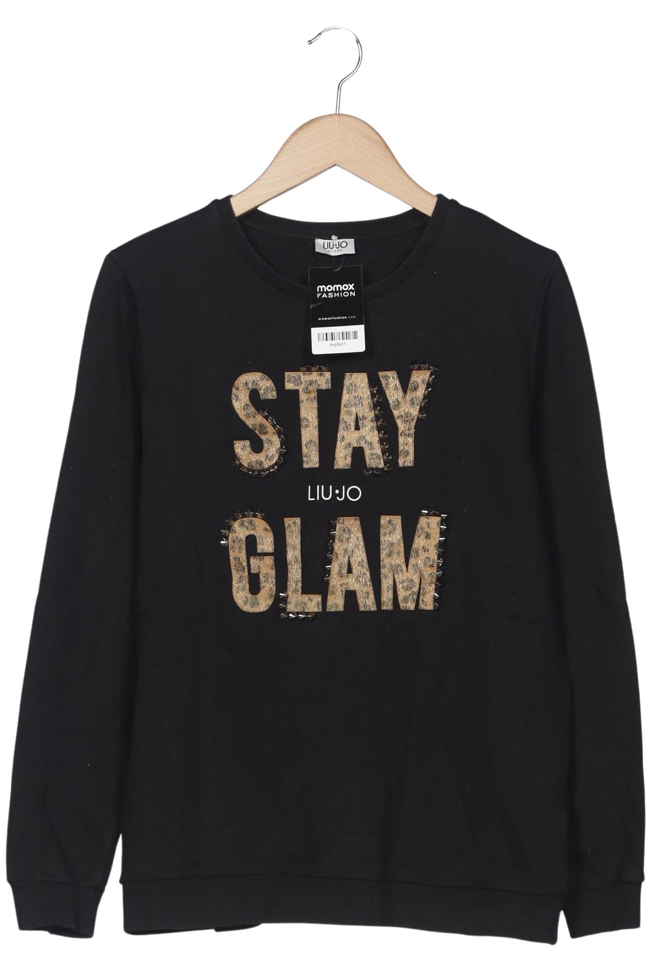 

LIU JO Damen Sweatshirt, schwarz, Gr. 42