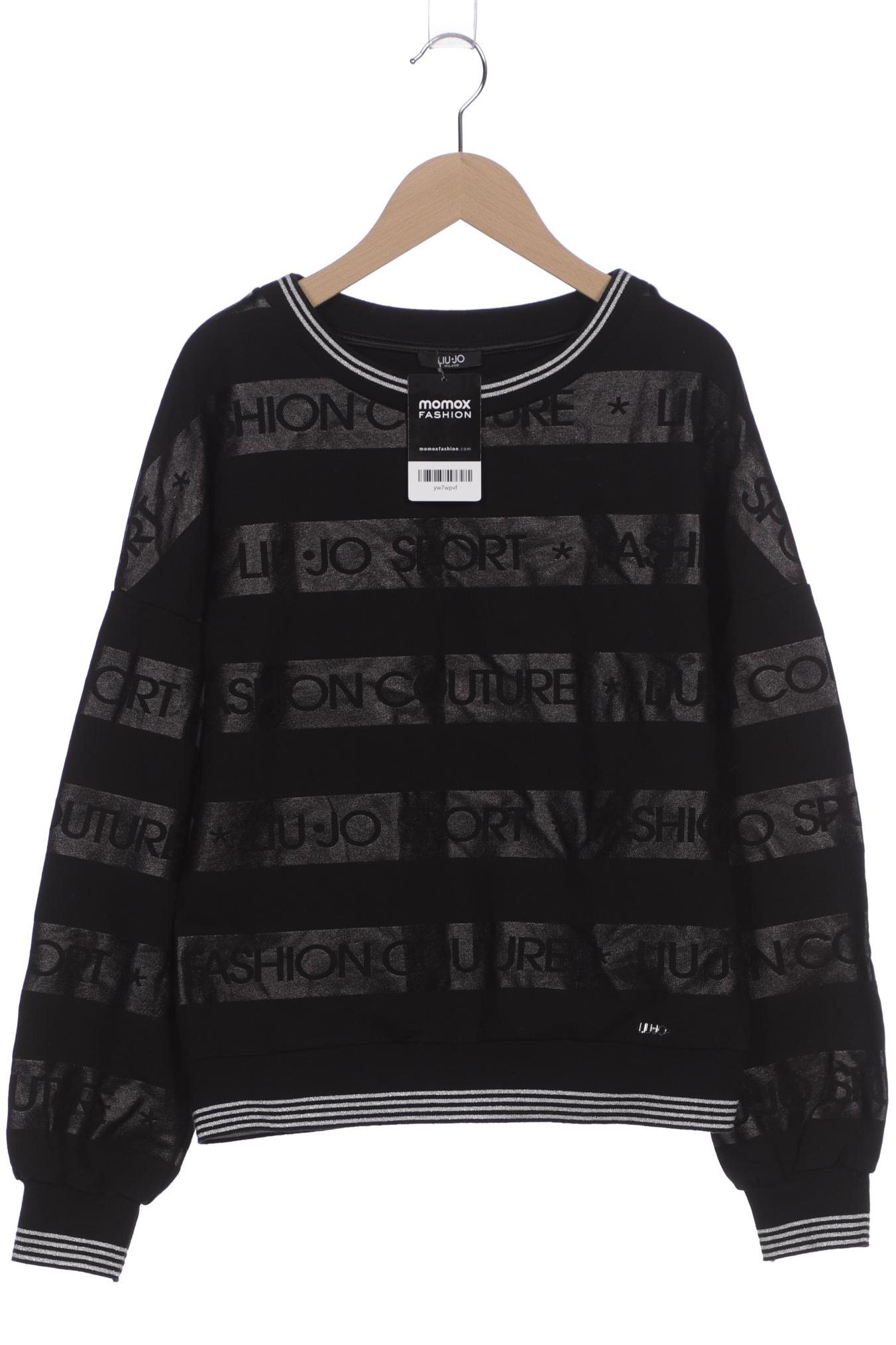 

LIU JO Damen Sweatshirt, schwarz, Gr. 36
