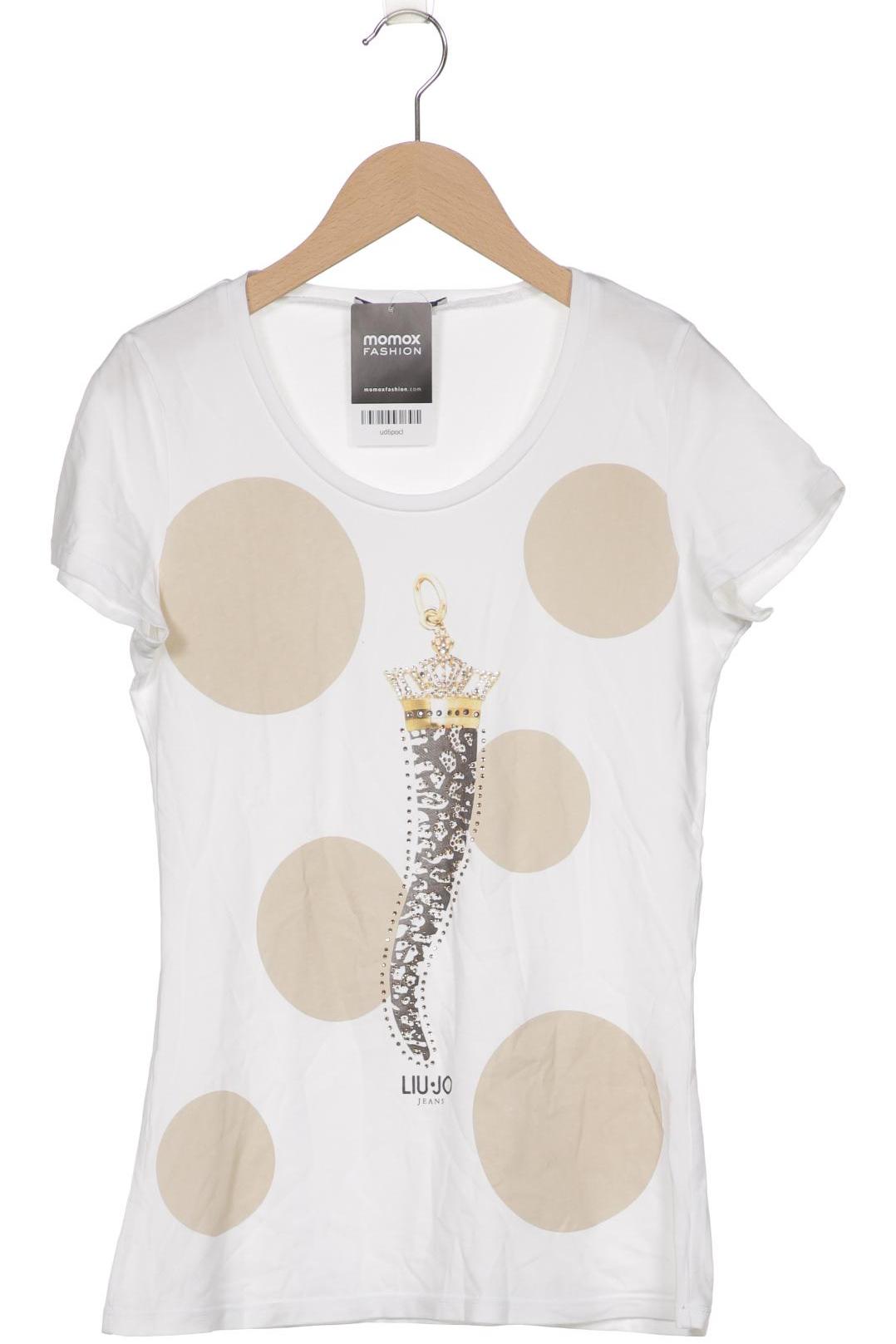 

LIU JO Damen T-Shirt, weiß, Gr. 34