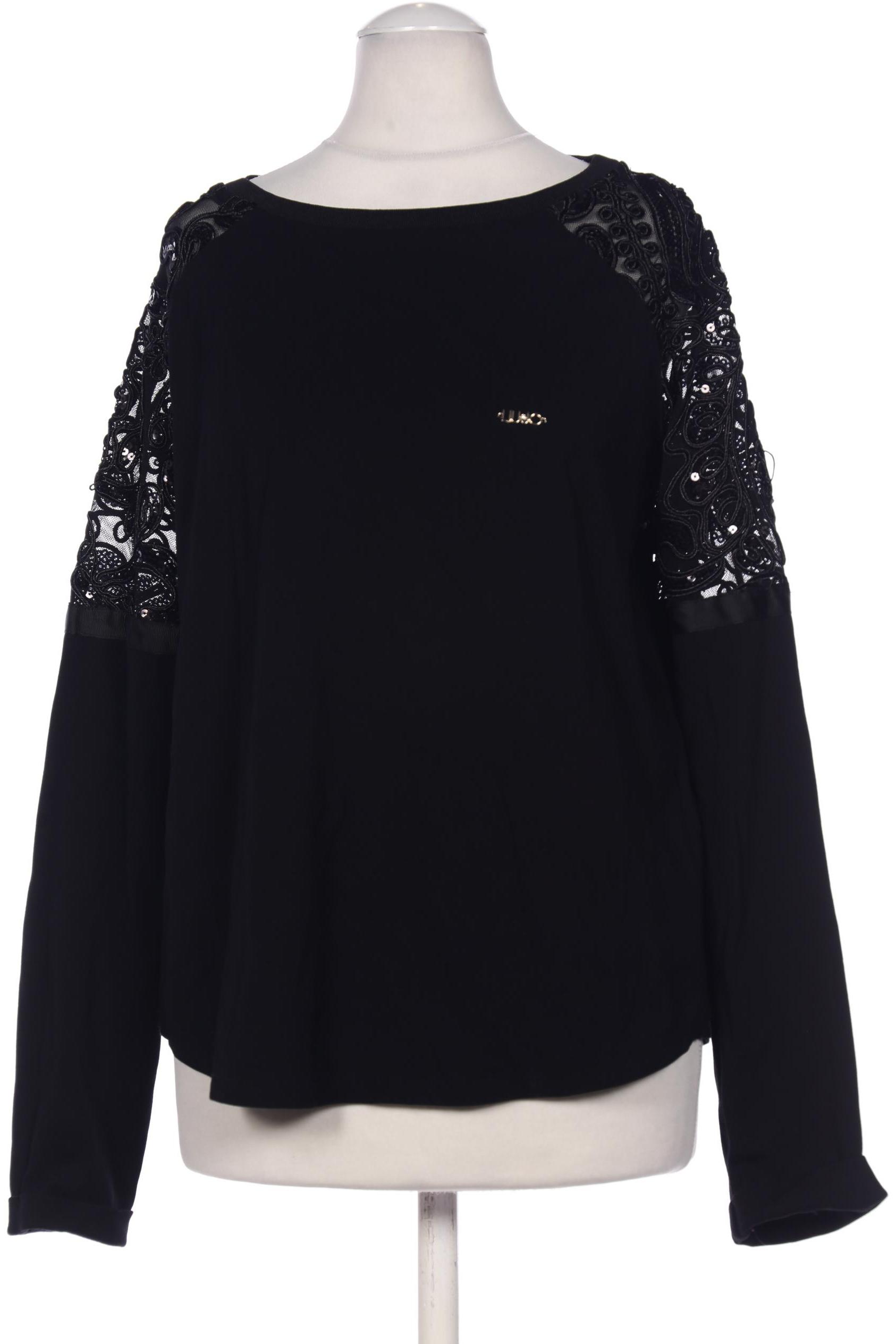 

LIU JO Damen Sweatshirt, schwarz, Gr. 38