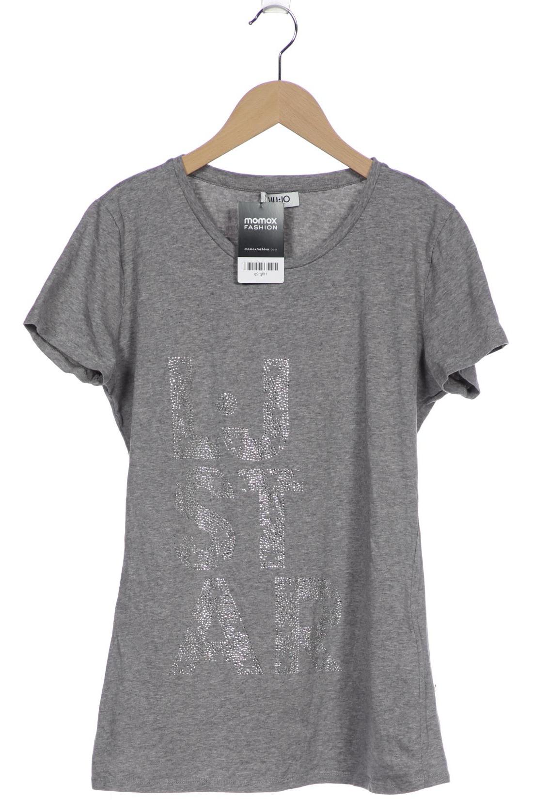 

LIU JO Damen T-Shirt, grau, Gr. 42