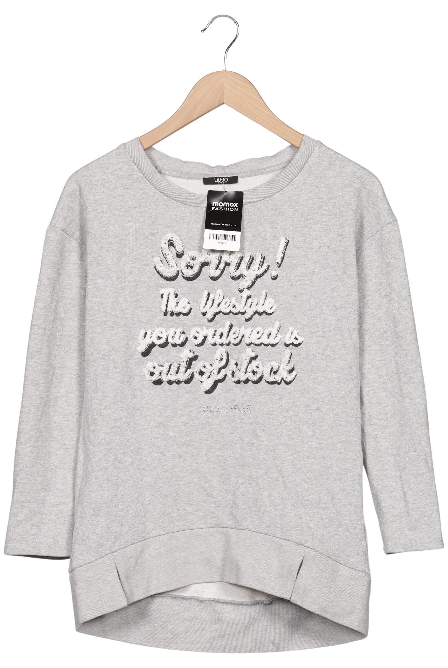 

LIU JO Damen Sweatshirt, grau, Gr. 34