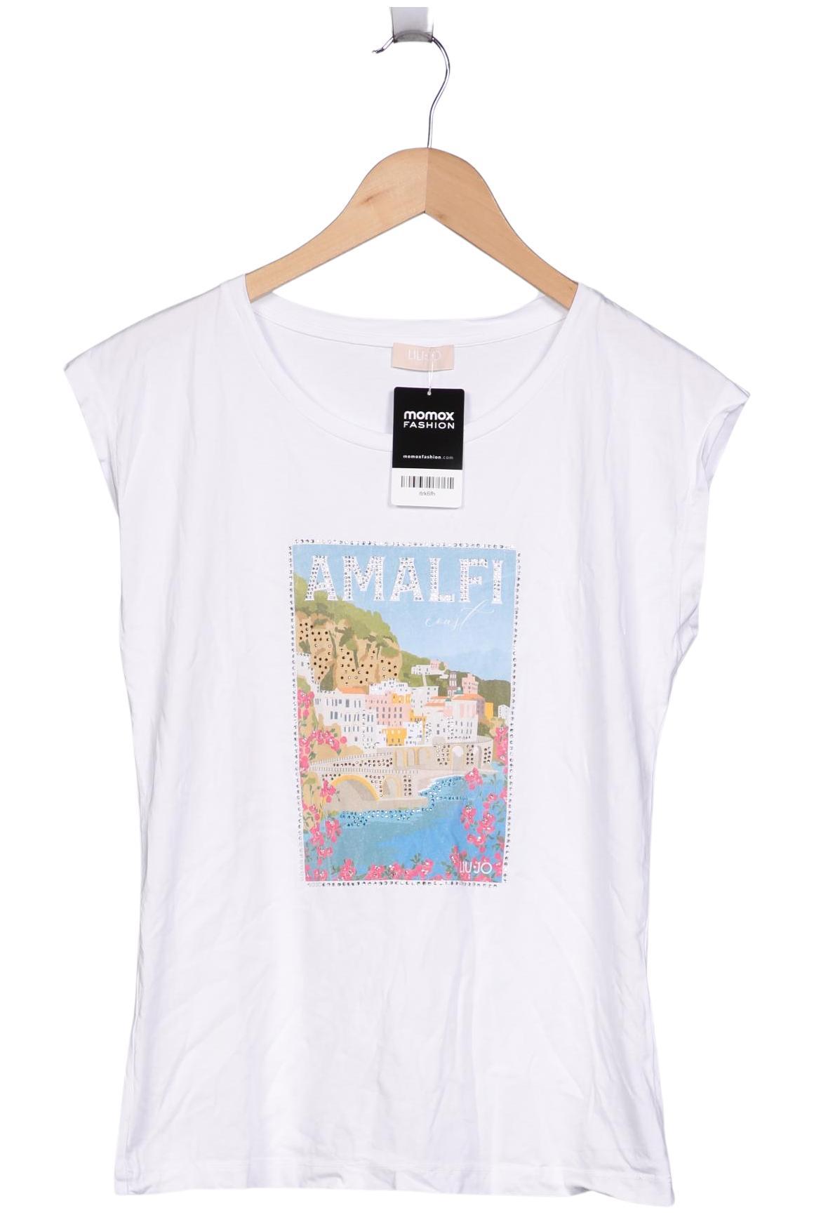 

LIU JO Damen T-Shirt, weiß, Gr. 38