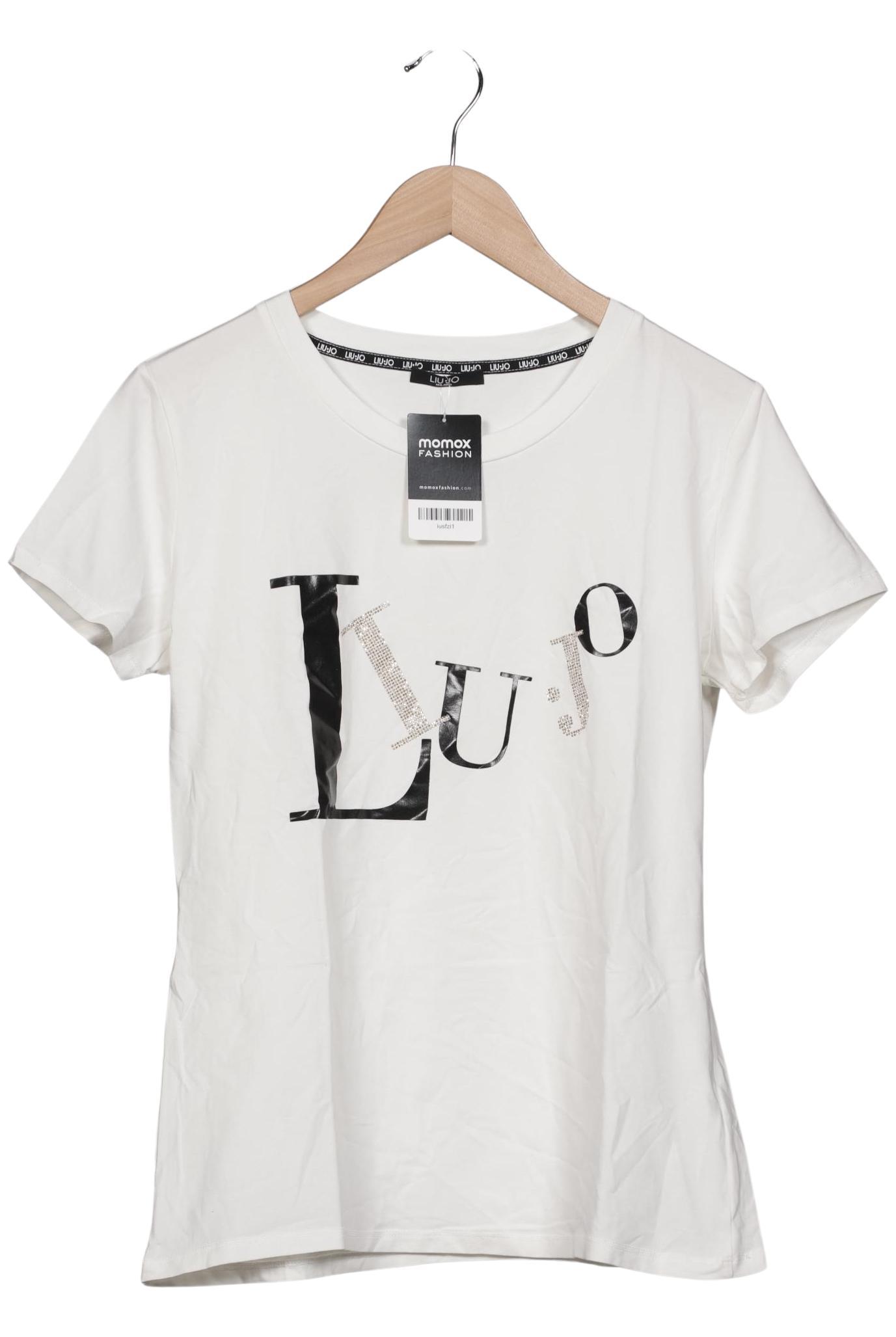 

LIU JO Damen T-Shirt, weiß, Gr. 44