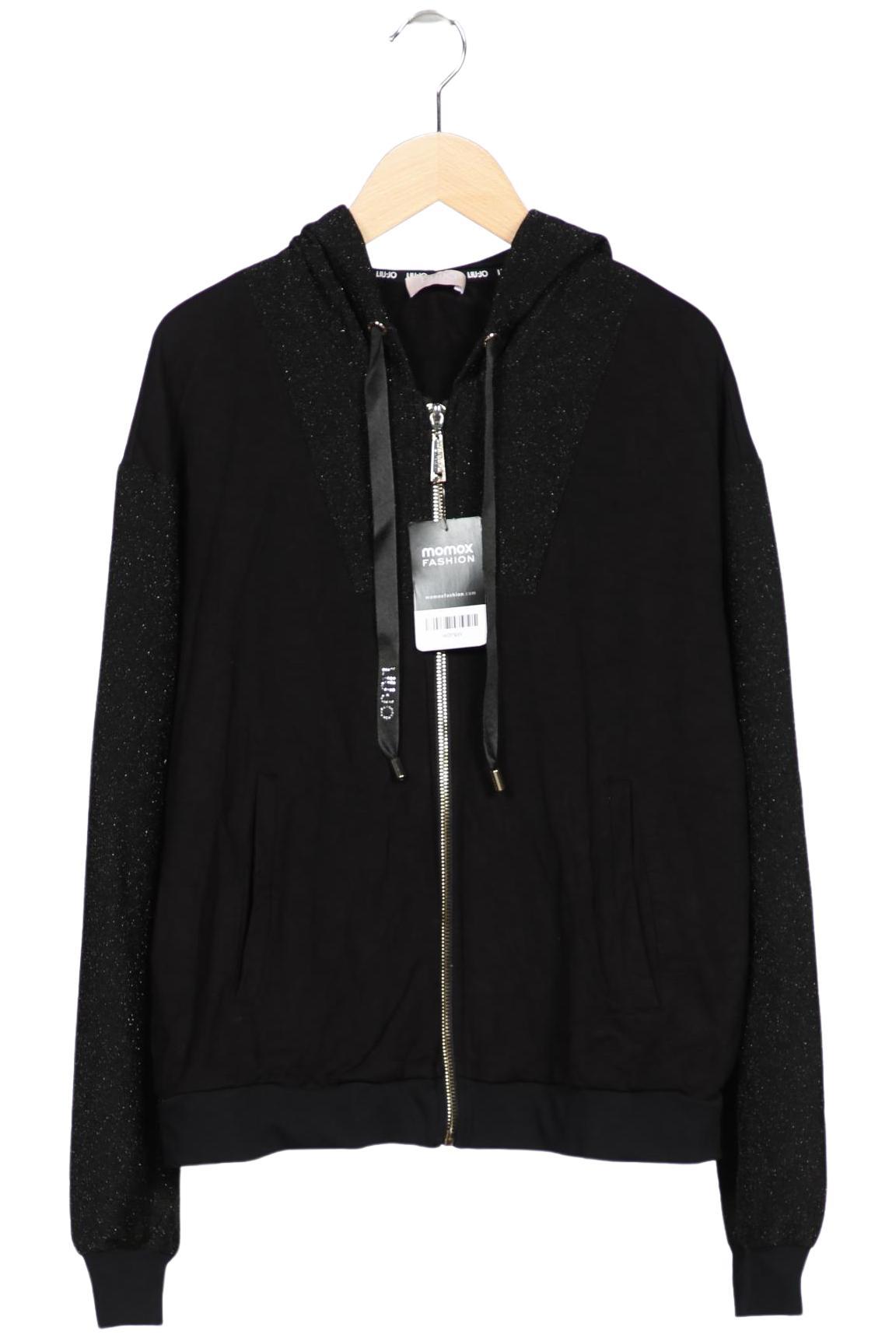 

LIU JO Damen Kapuzenpullover, schwarz, Gr. 38