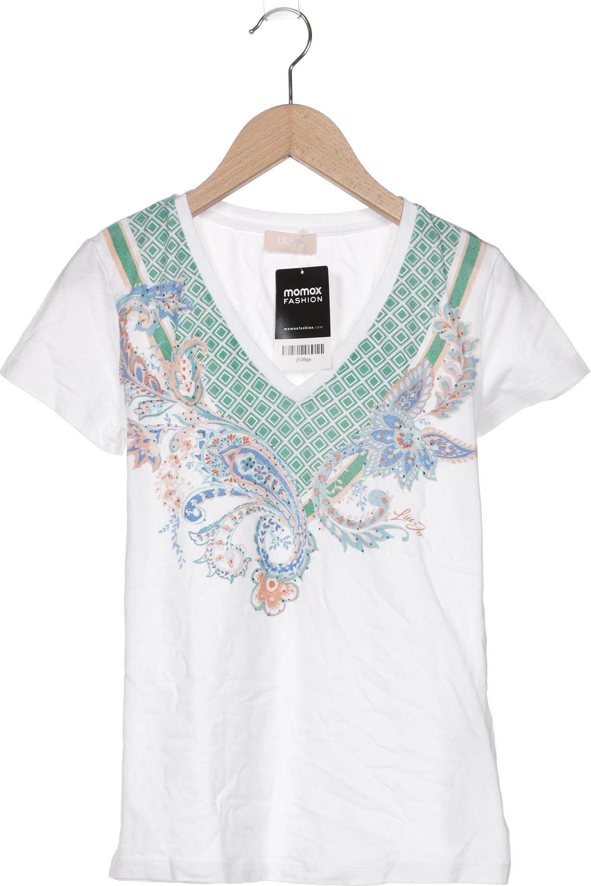 

LIU JO Damen T-Shirt, weiß, Gr. 36