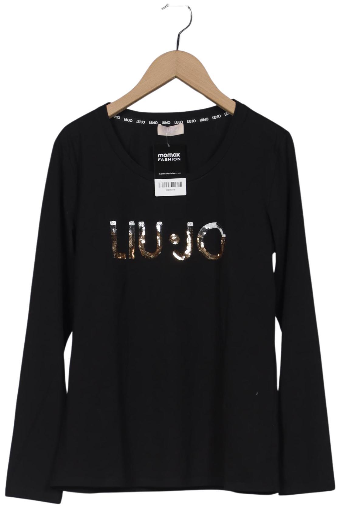 

LIU JO Damen Langarmshirt, schwarz, Gr. 36