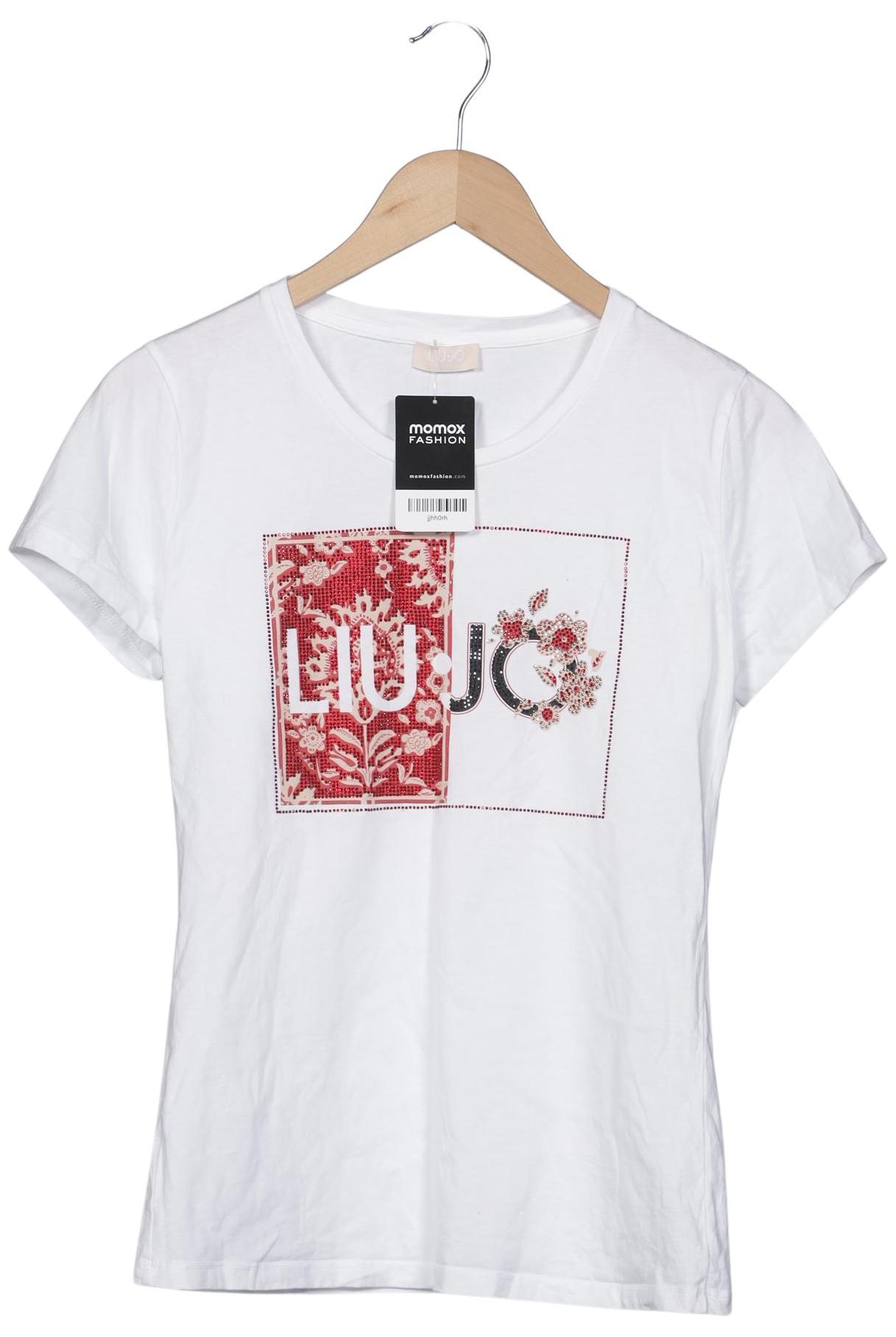 

LIU JO Damen T-Shirt, weiß, Gr. 36