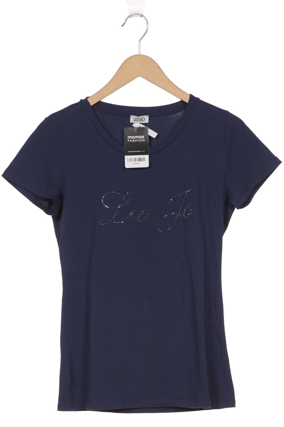 

LIU JO Damen T-Shirt, marineblau, Gr. 38