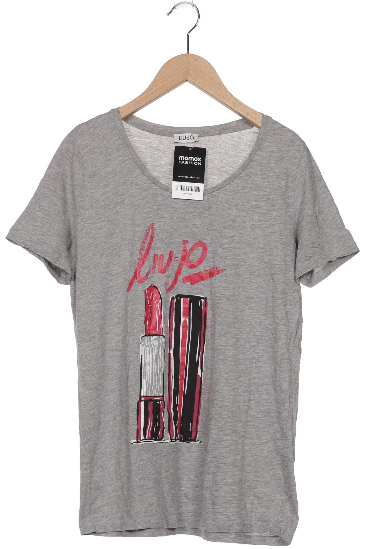 

LIU JO Damen T-Shirt, grau, Gr. 38