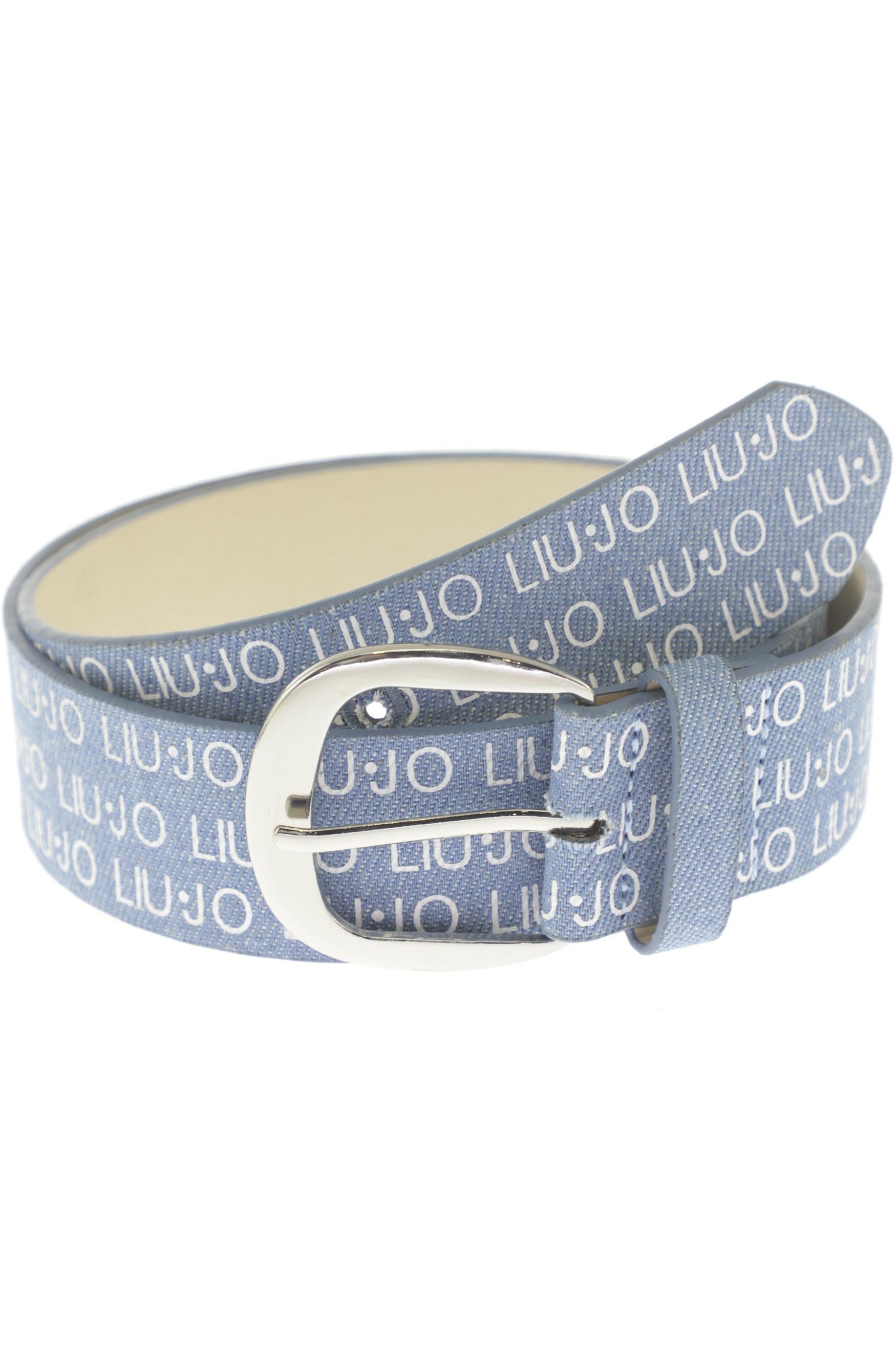 

LIU JO Damen Gürtel, blau, Gr. 80