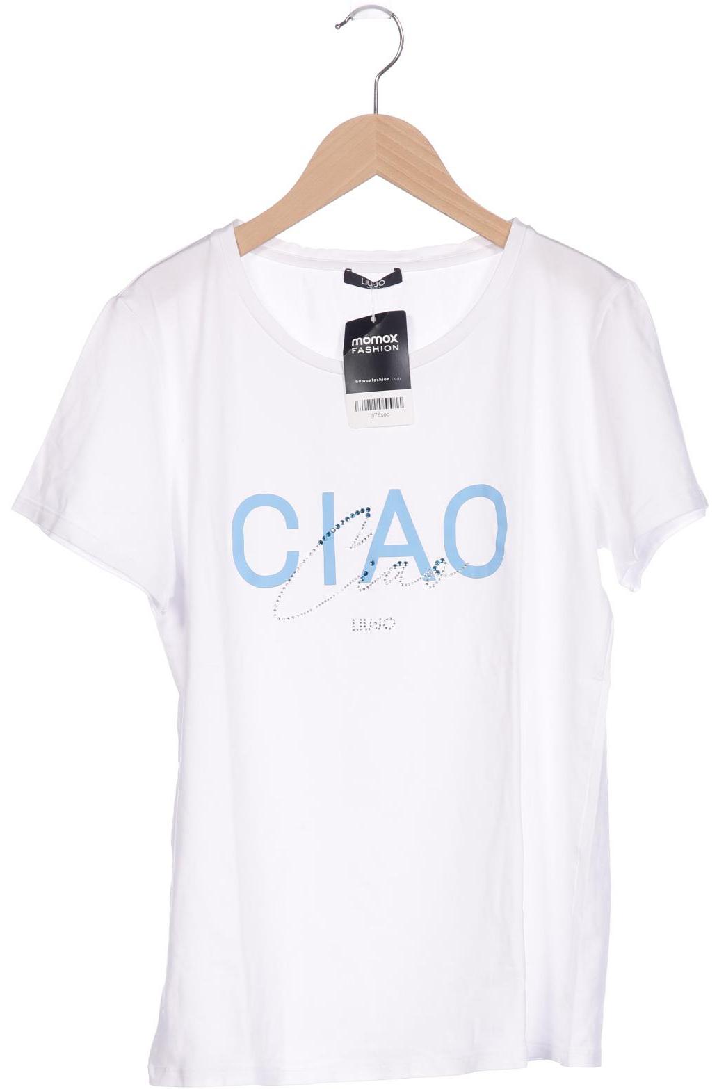 

LIU JO Damen T-Shirt, weiß, Gr. 38