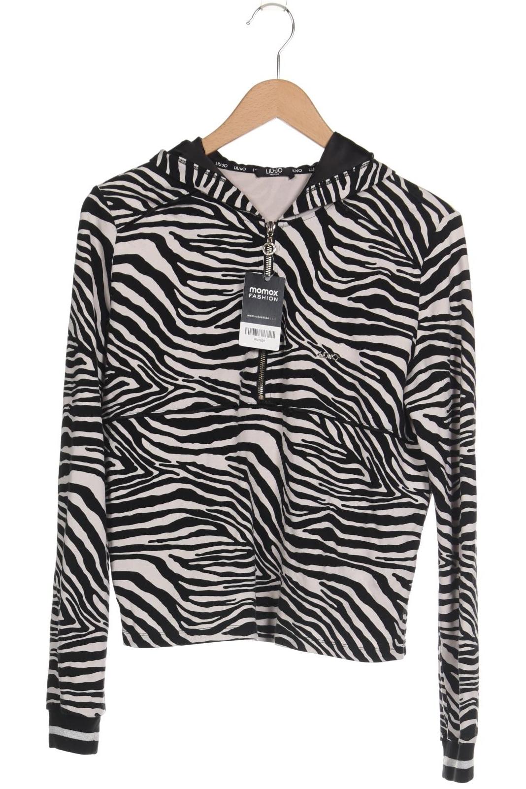 

LIU JO Damen Kapuzenpullover, schwarz, Gr. 42