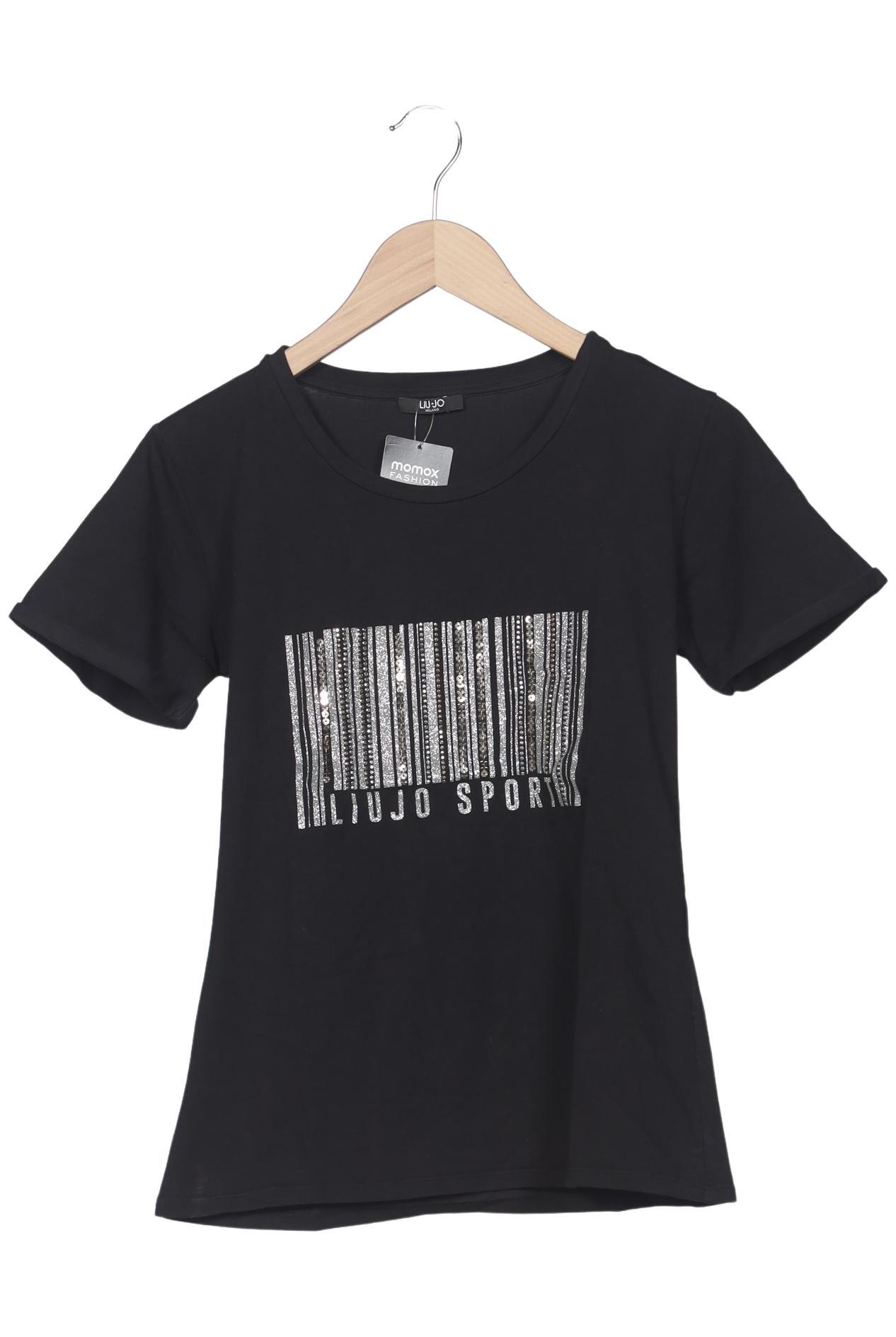 

LIU JO Damen T-Shirt, schwarz, Gr. 38