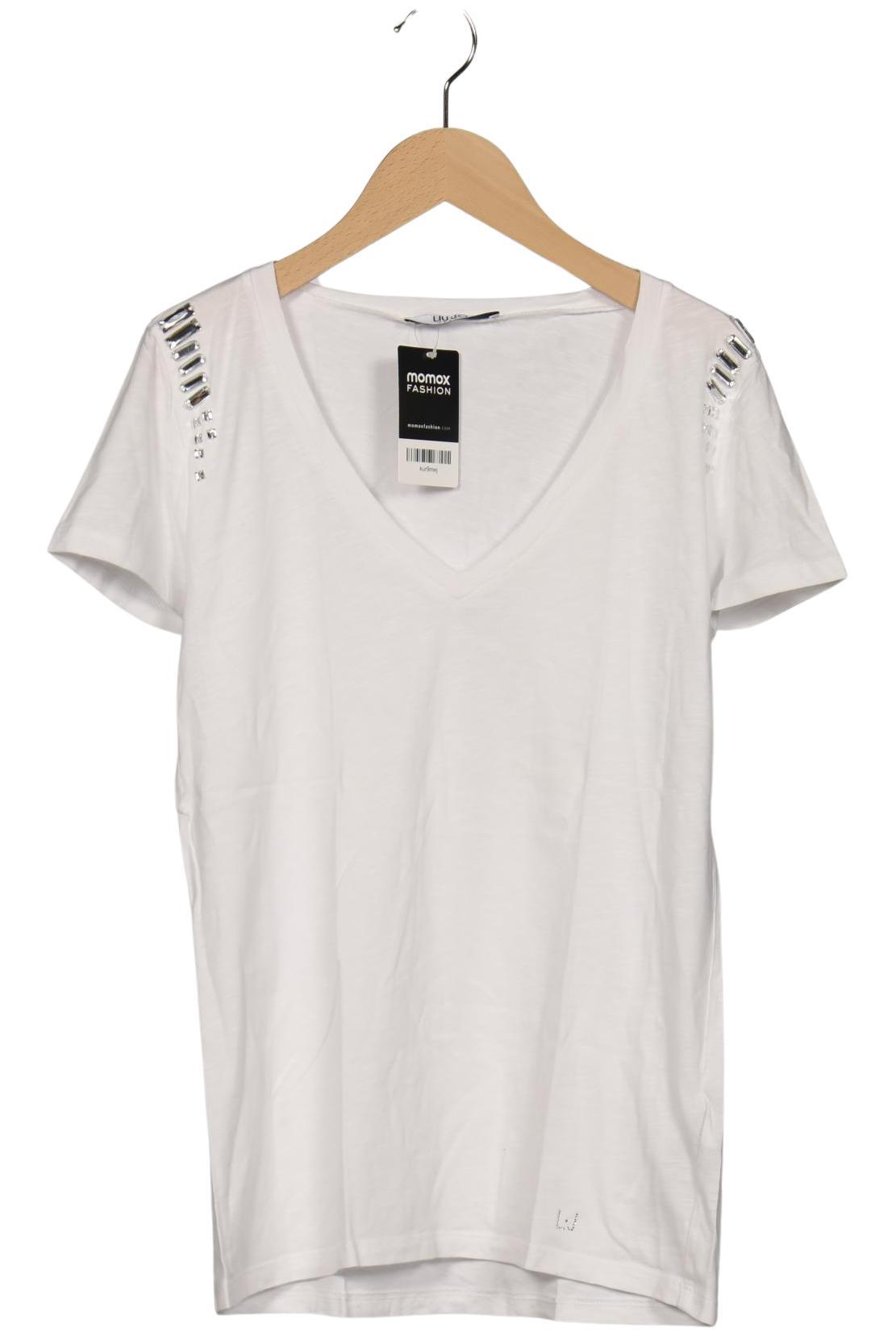 

LIU JO Damen T-Shirt, weiß, Gr. 38