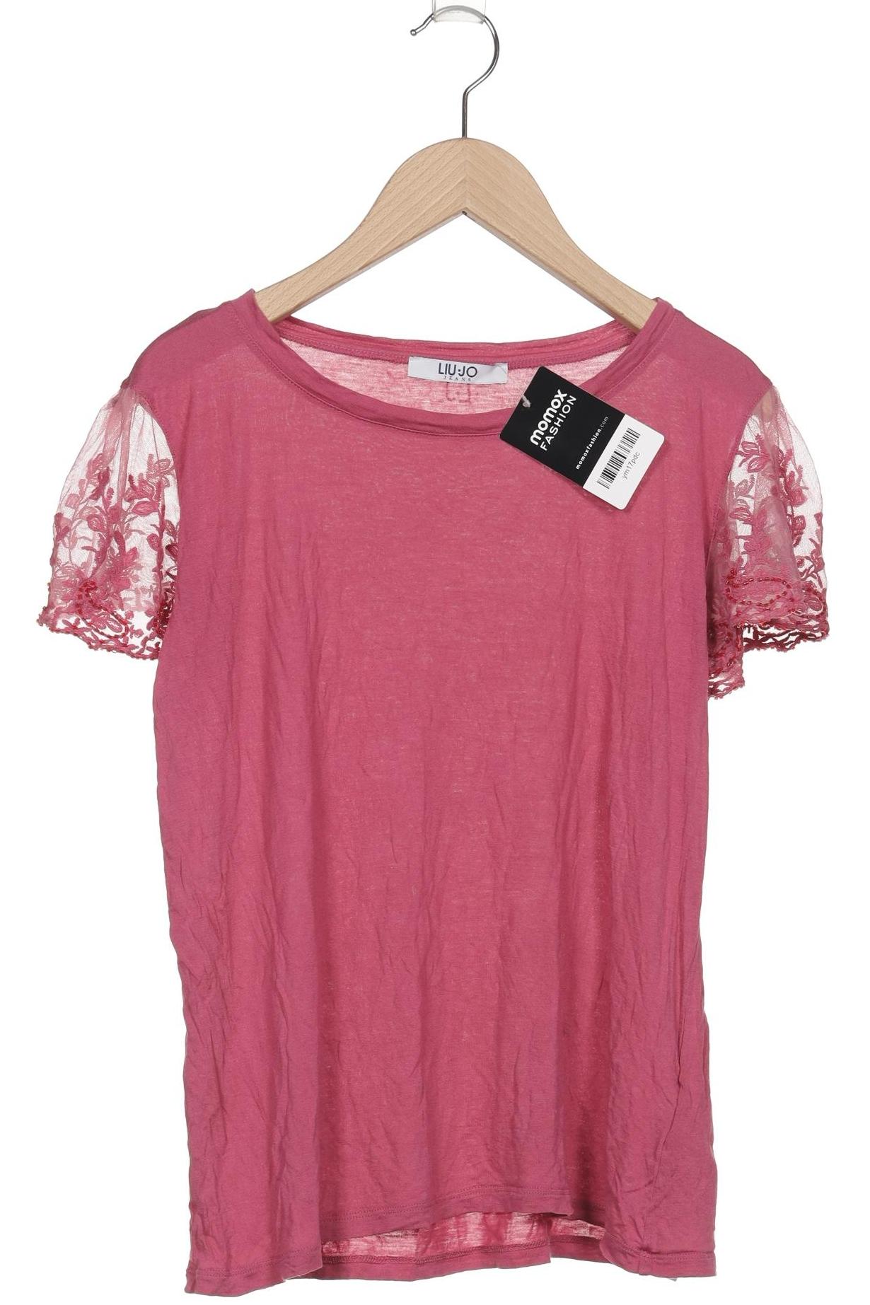 

LIU JO Damen T-Shirt, pink, Gr. 38