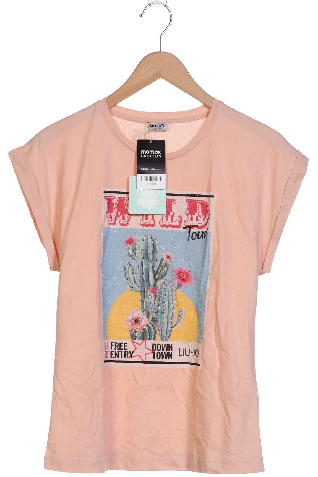 

LIU JO Damen T-Shirt, pink, Gr. 36