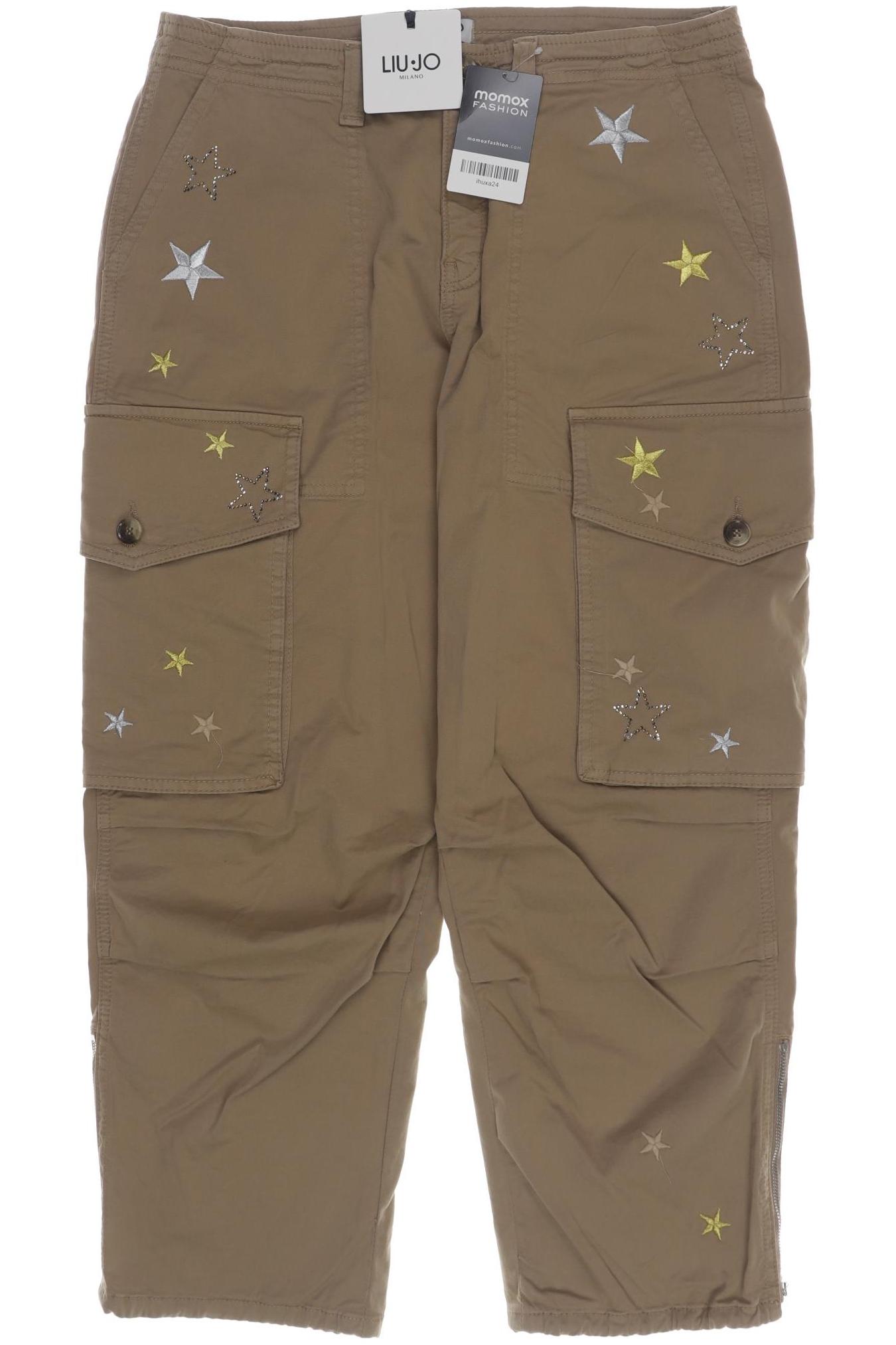 

LIU JO Damen Stoffhose, beige, Gr. 26
