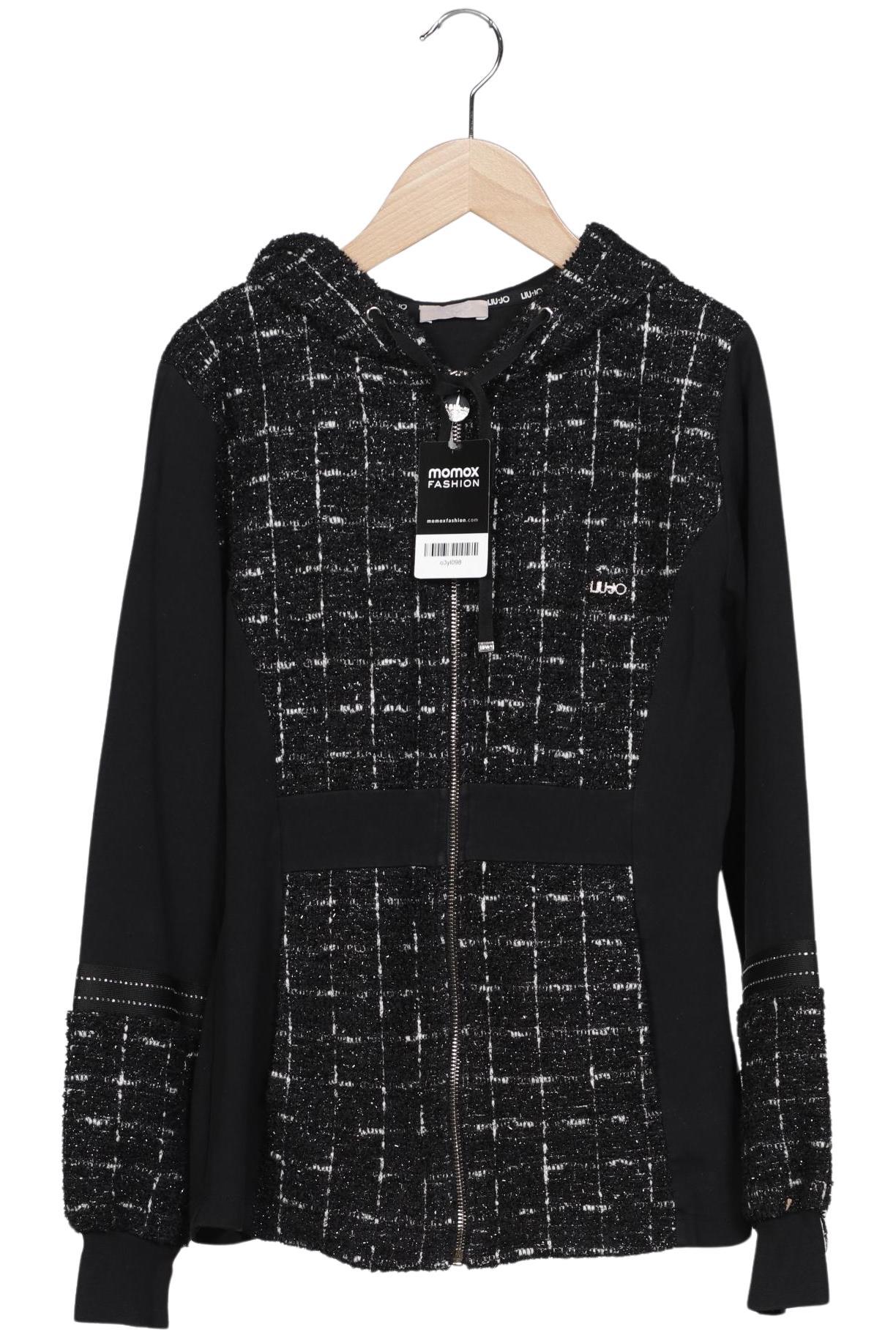 

LIU JO Damen Kapuzenpullover, schwarz, Gr. 36