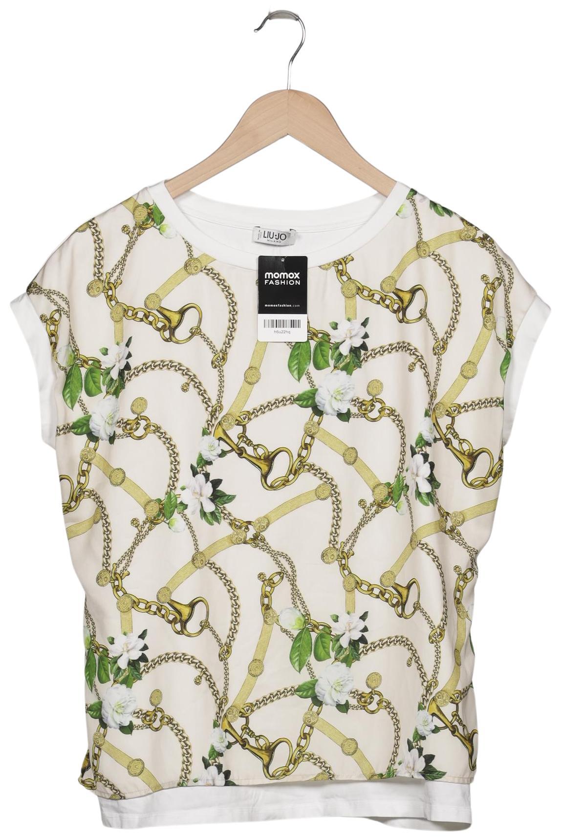 

LIU JO Damen T-Shirt, beige, Gr. 38