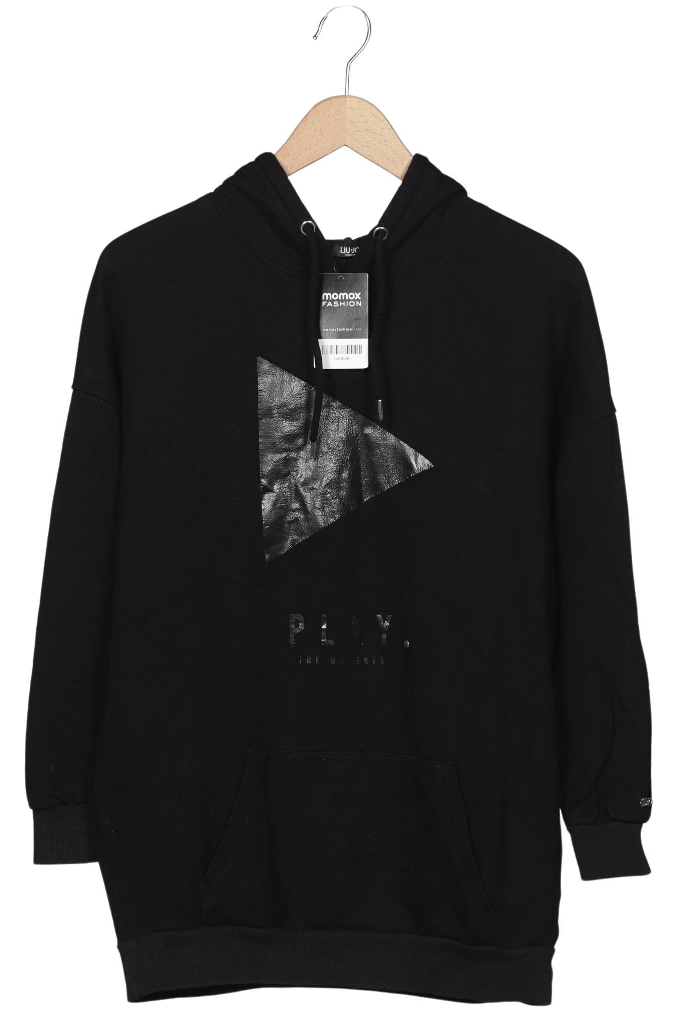 

LIU JO Damen Kapuzenpullover, schwarz, Gr. 36