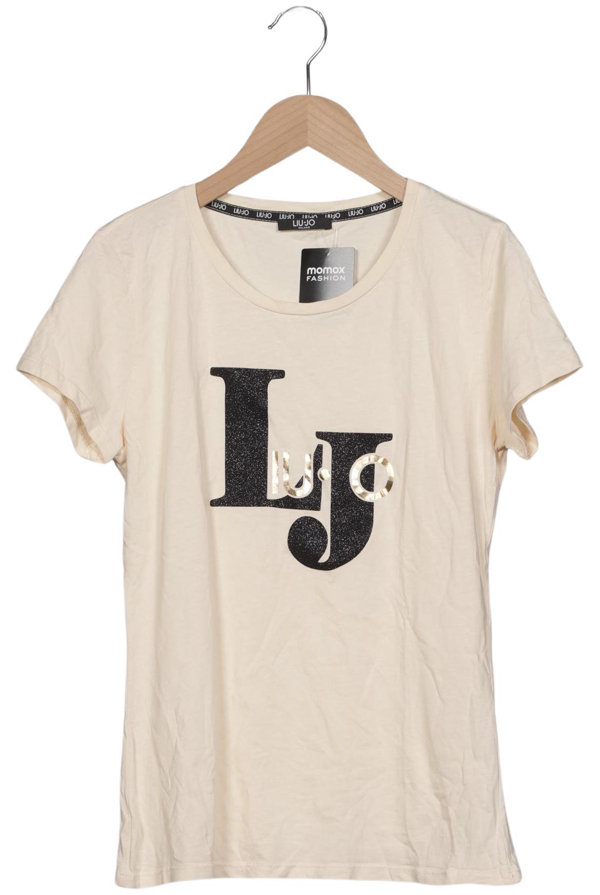 

LIU JO Damen T-Shirt, beige, Gr. 36