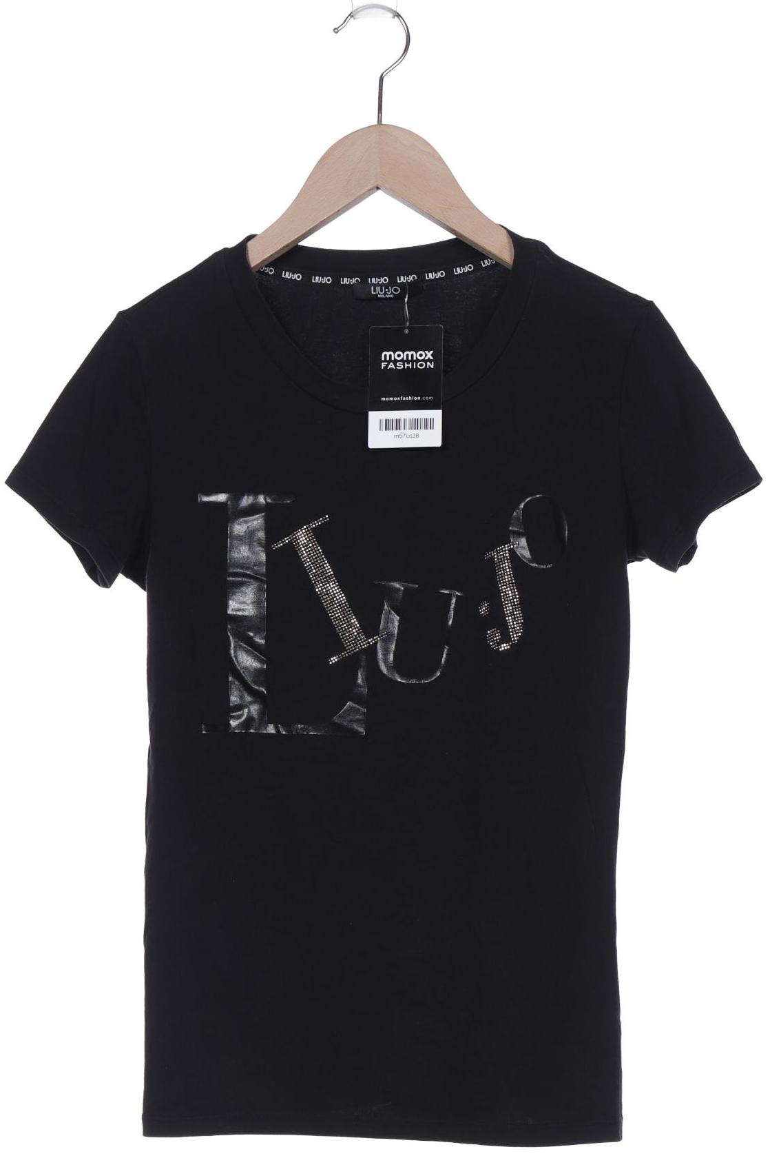 

LIU JO Damen T-Shirt, schwarz, Gr. 38
