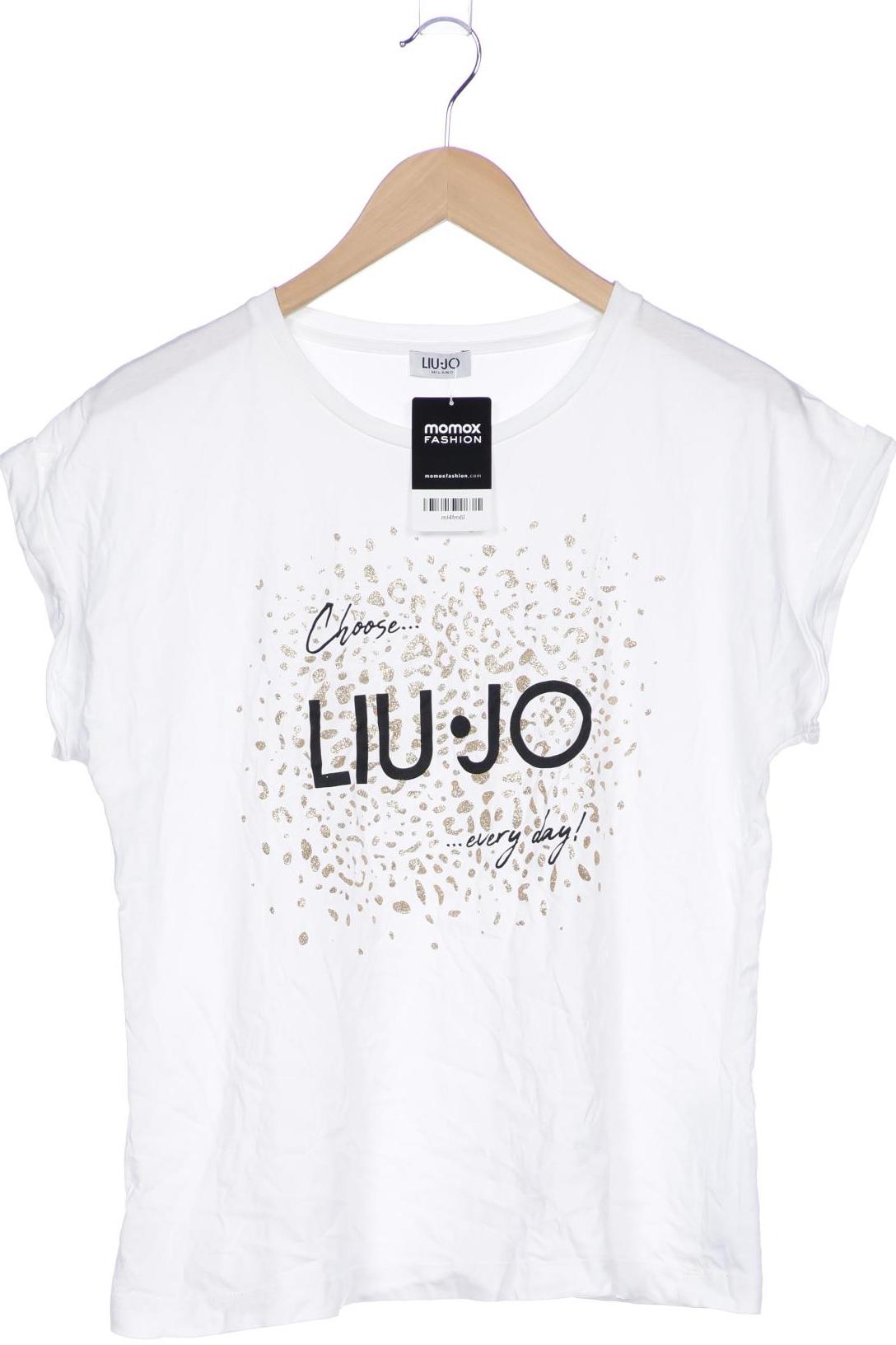 

LIU JO Damen T-Shirt, weiß, Gr. 42
