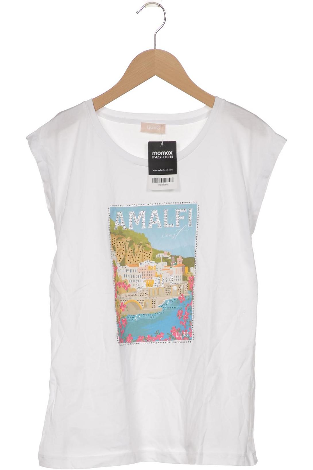 

LIU JO Damen T-Shirt, weiß, Gr. 38
