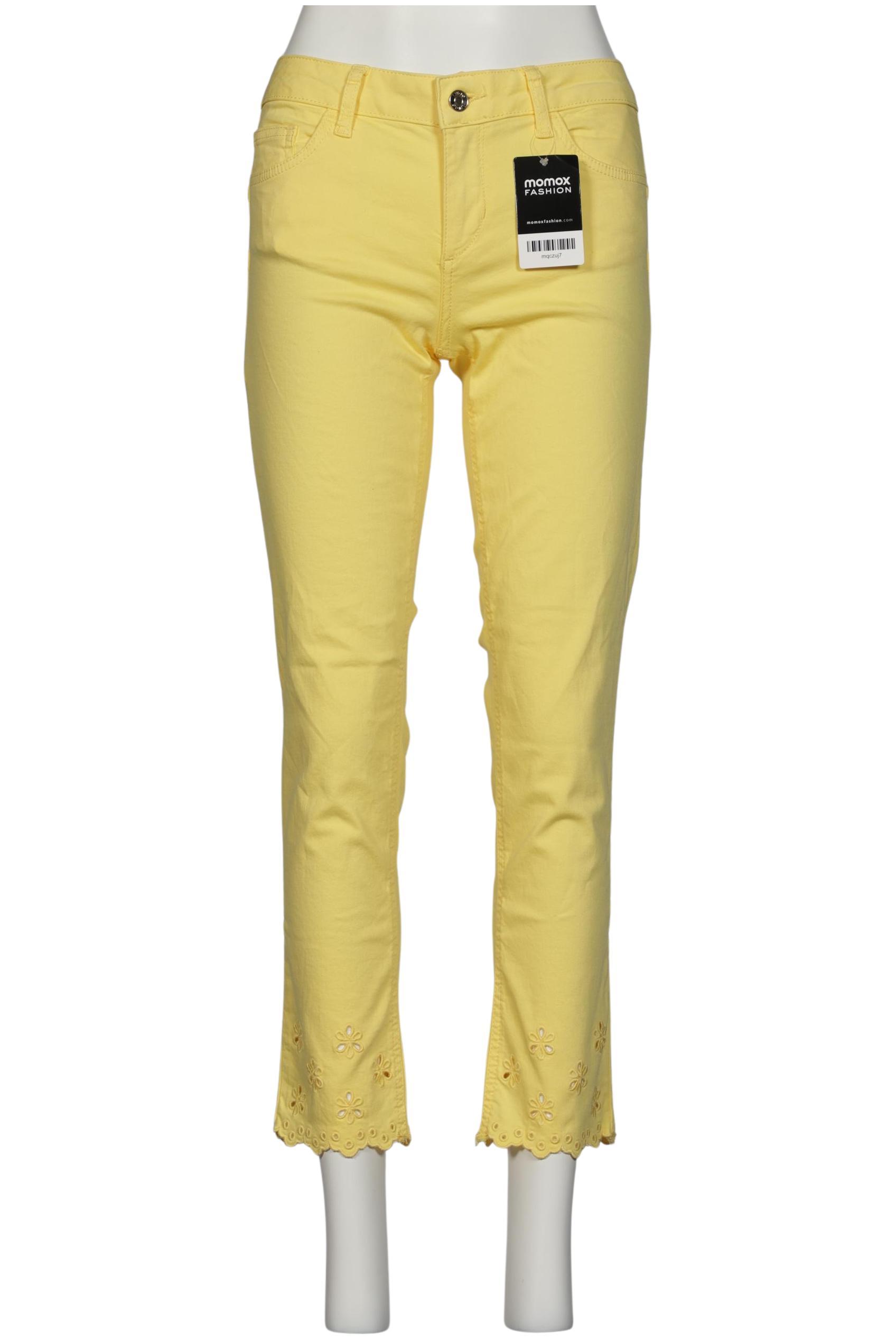 

LIU JO Damen Stoffhose, gelb, Gr. 28