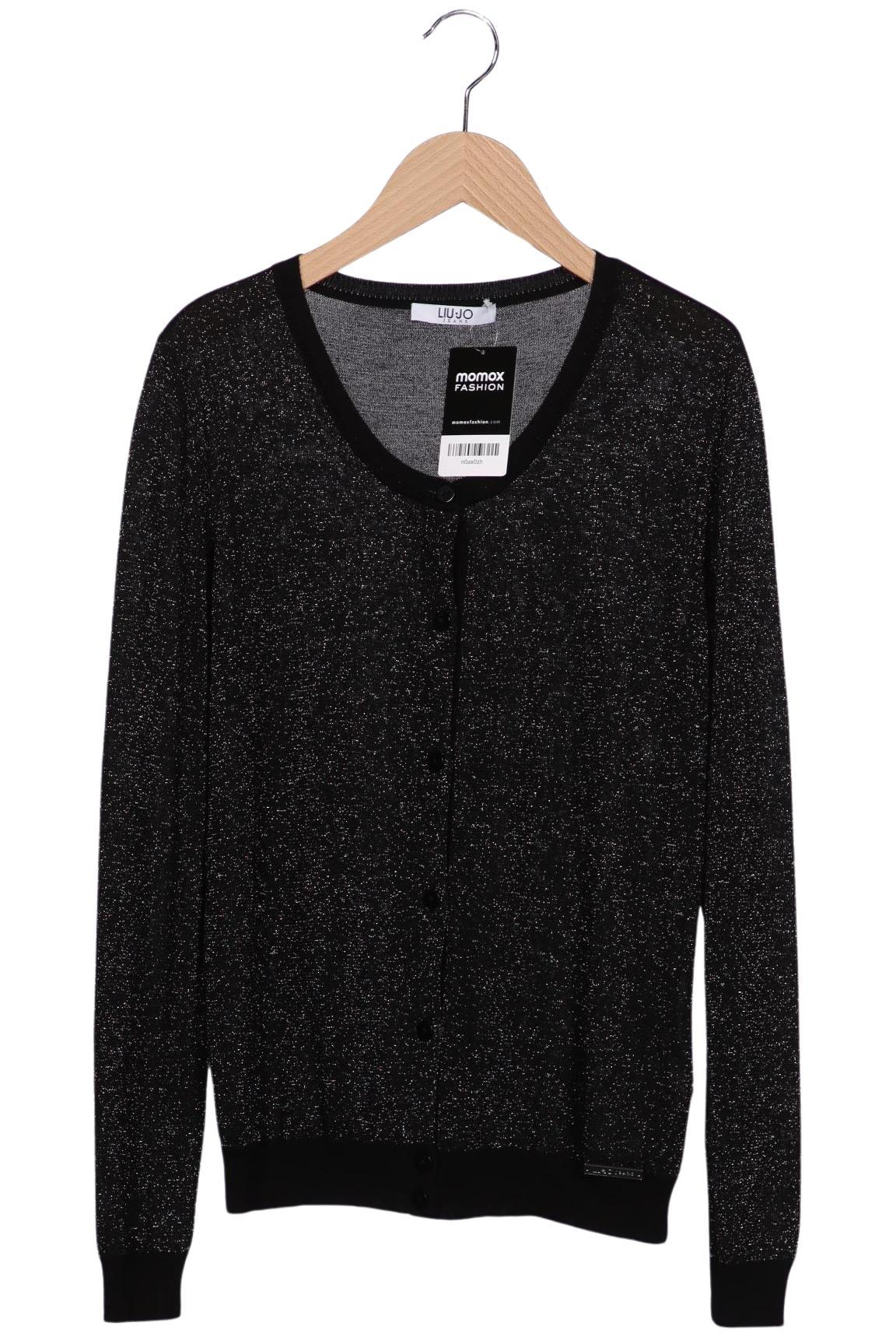 

LIU JO Damen Strickjacke, schwarz, Gr. 44