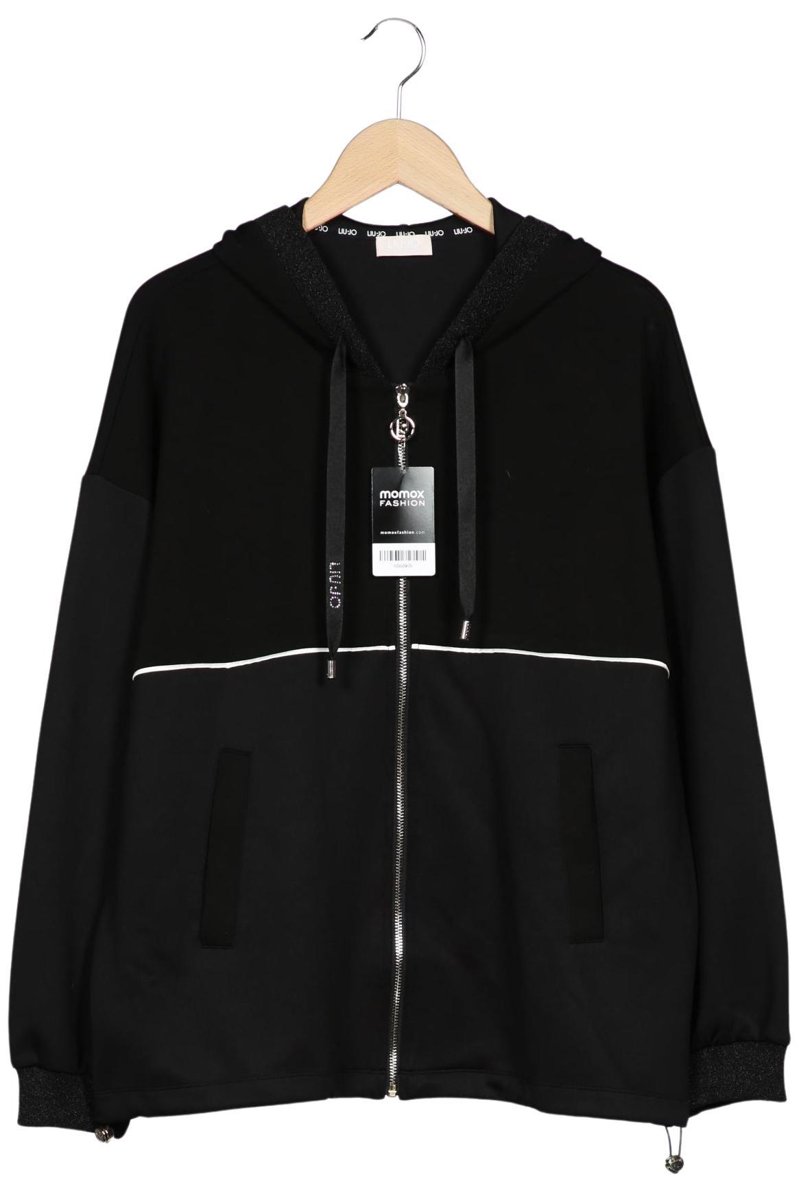 

LIU JO Damen Kapuzenpullover, schwarz, Gr. 42