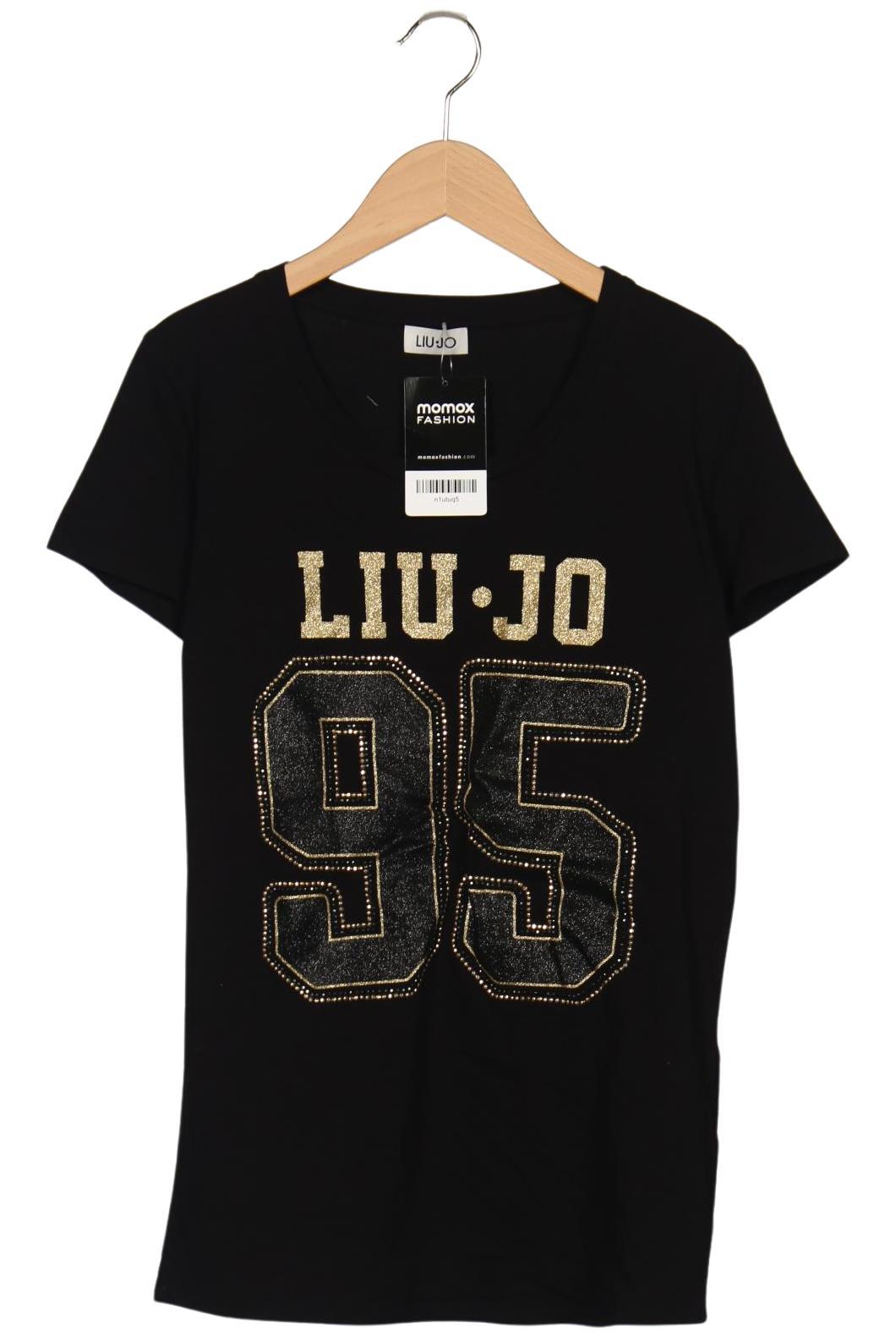 

LIU JO Damen T-Shirt, schwarz, Gr. 36