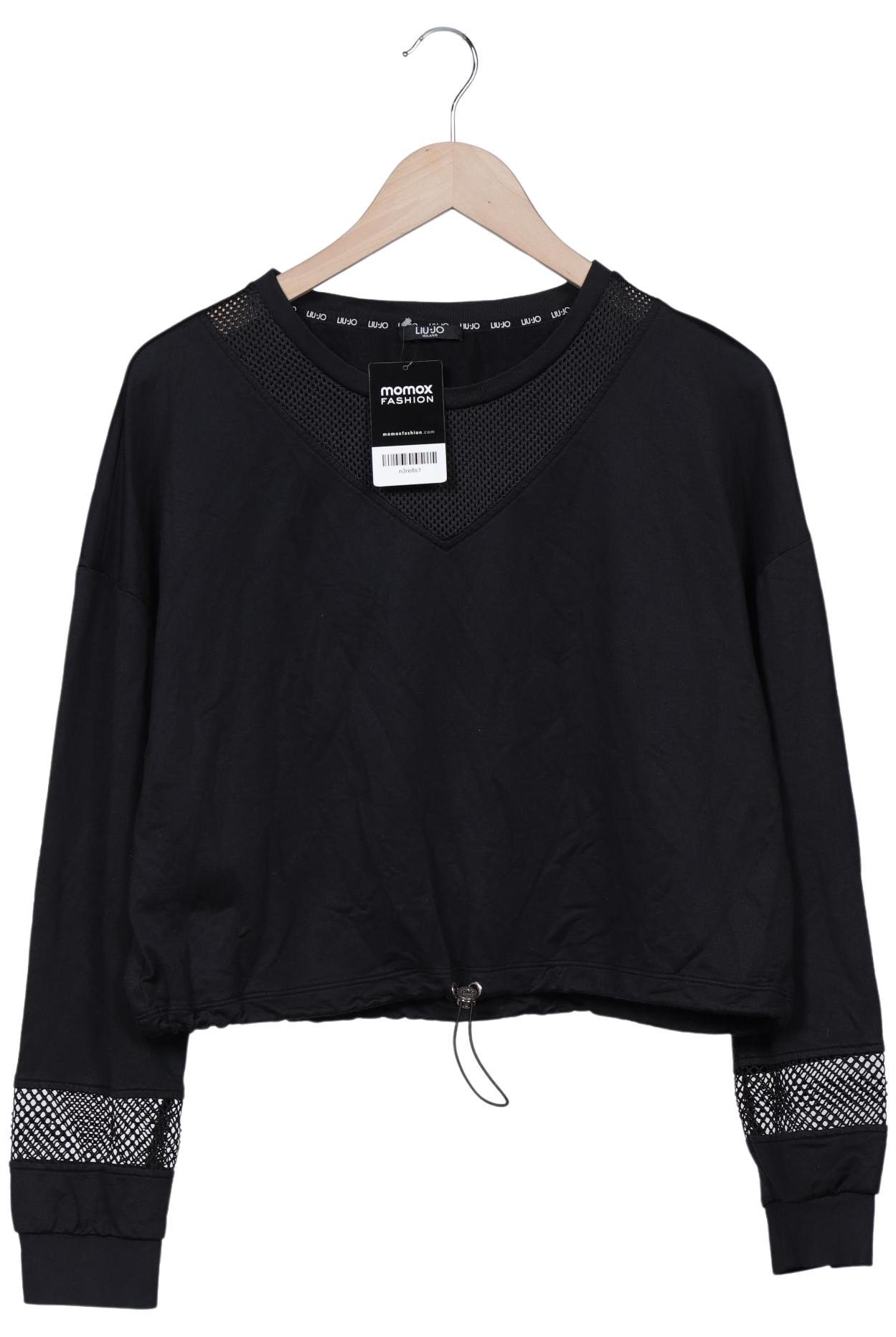 

LIU JO Damen Sweatshirt, schwarz, Gr. 44
